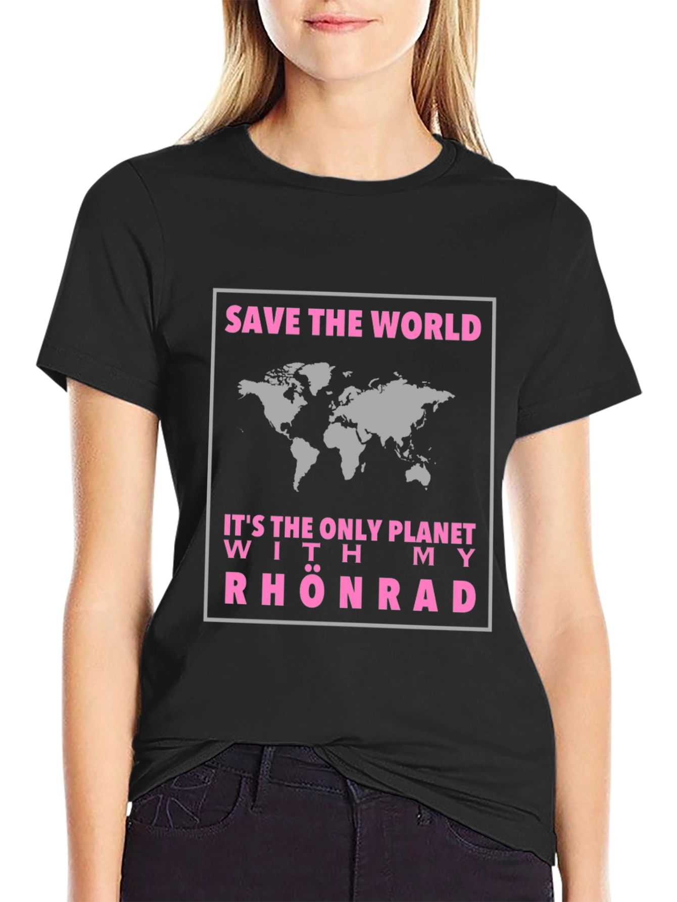 Save the World Rhönrad Graphic Tee
