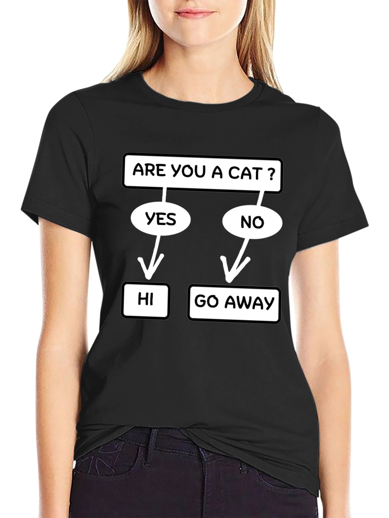 Are You a Cat? Funny T-Shirt