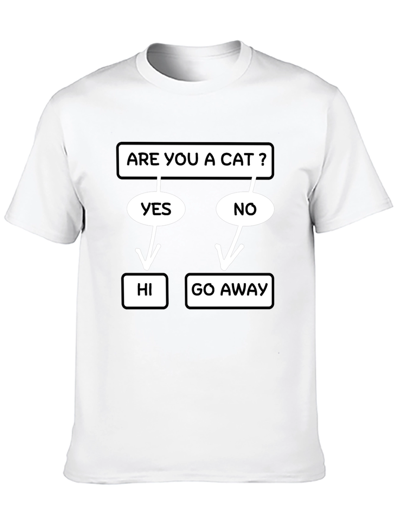 Are You a Cat? Funny T-Shirt