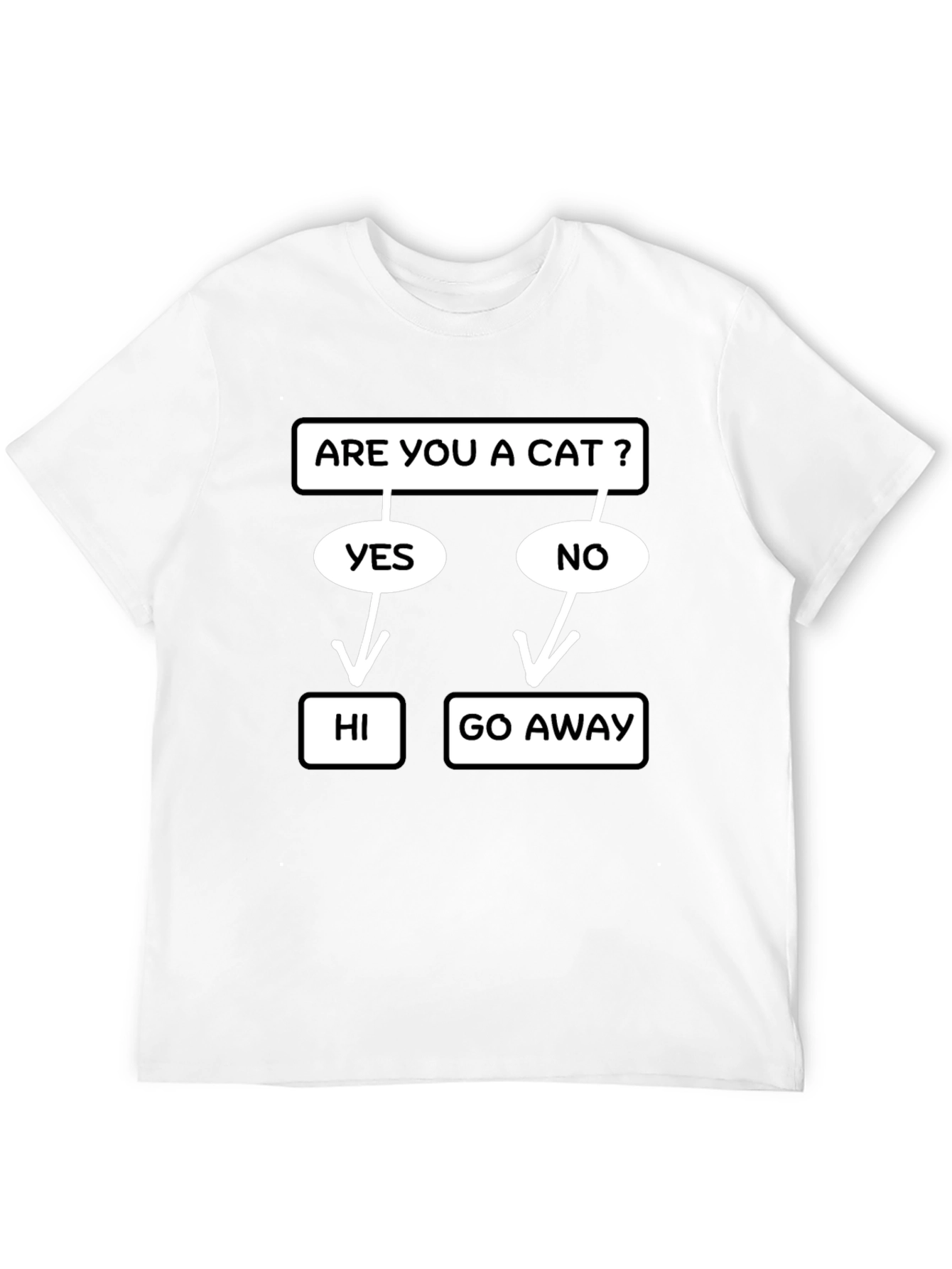 Are You a Cat? Funny T-Shirt