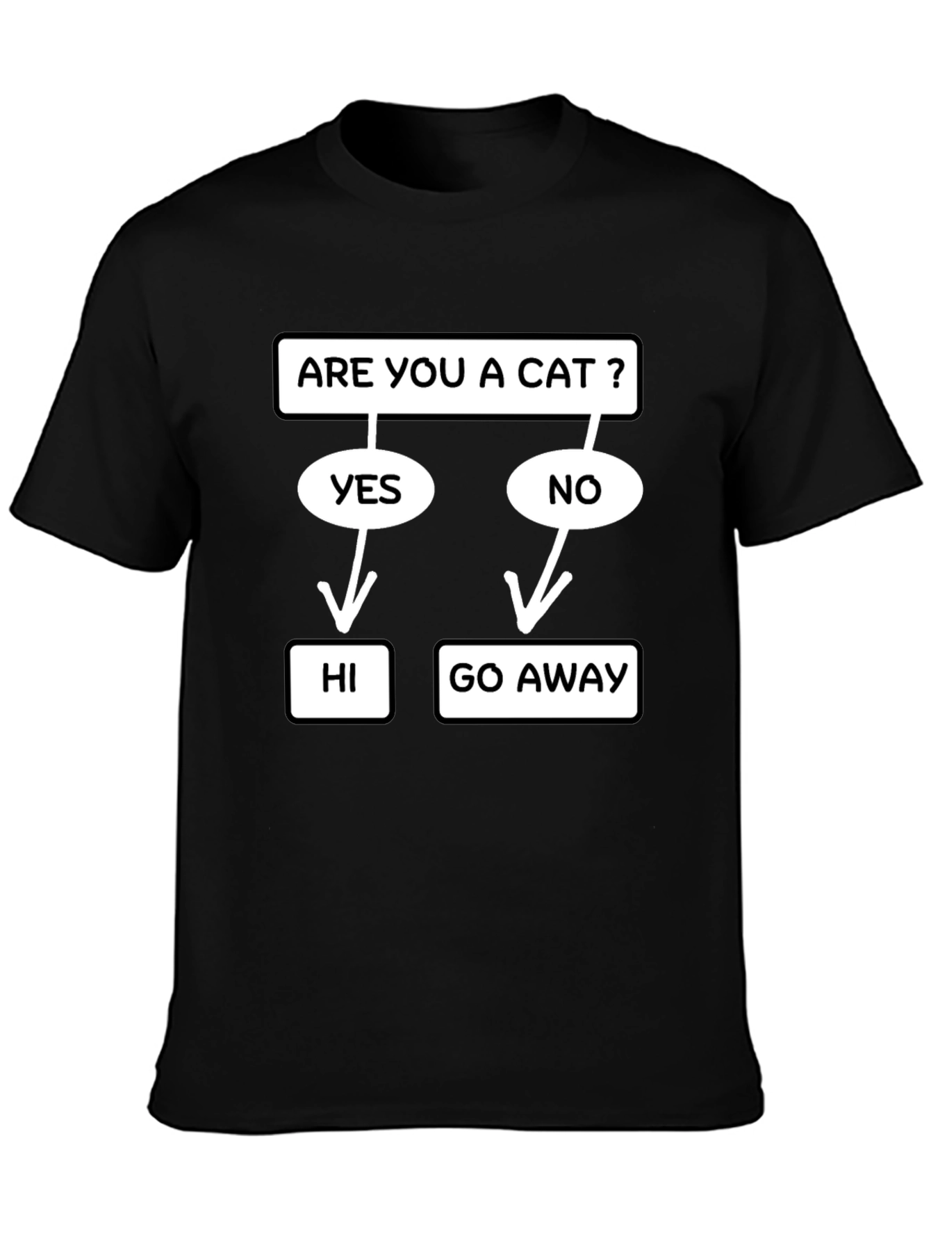 Are You a Cat? Funny T-Shirt