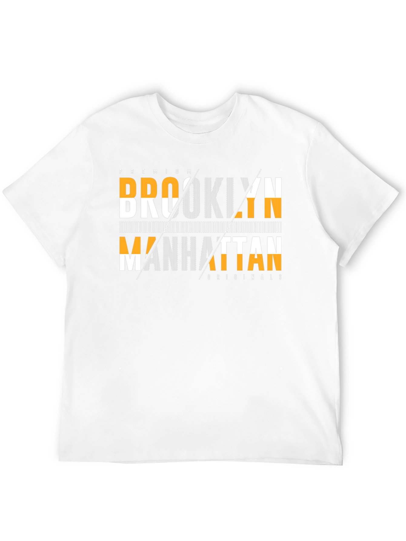 Brooklyn Manhattan Graphic Tee - Premium Originals