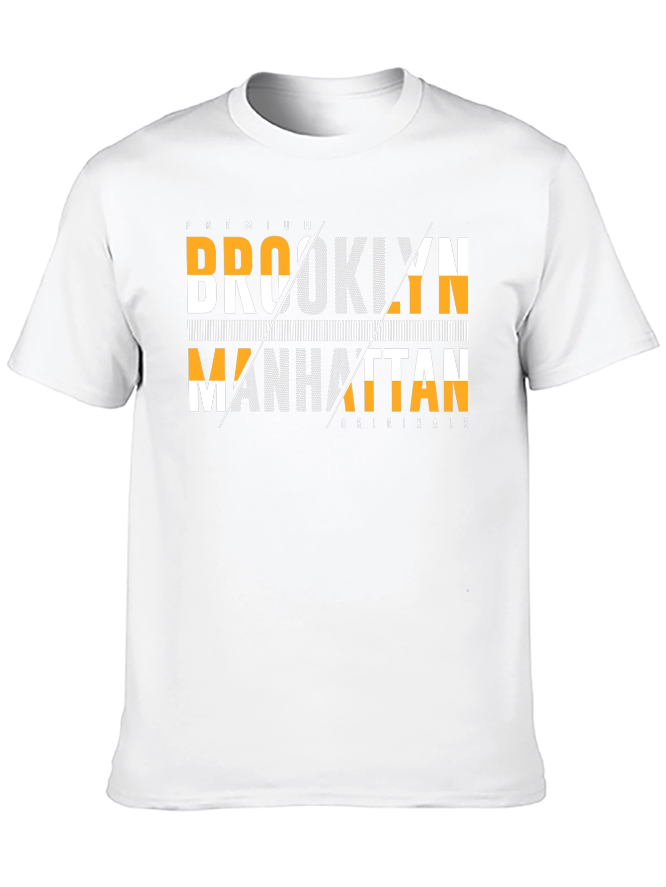 Brooklyn Manhattan Graphic Tee - Premium Originals