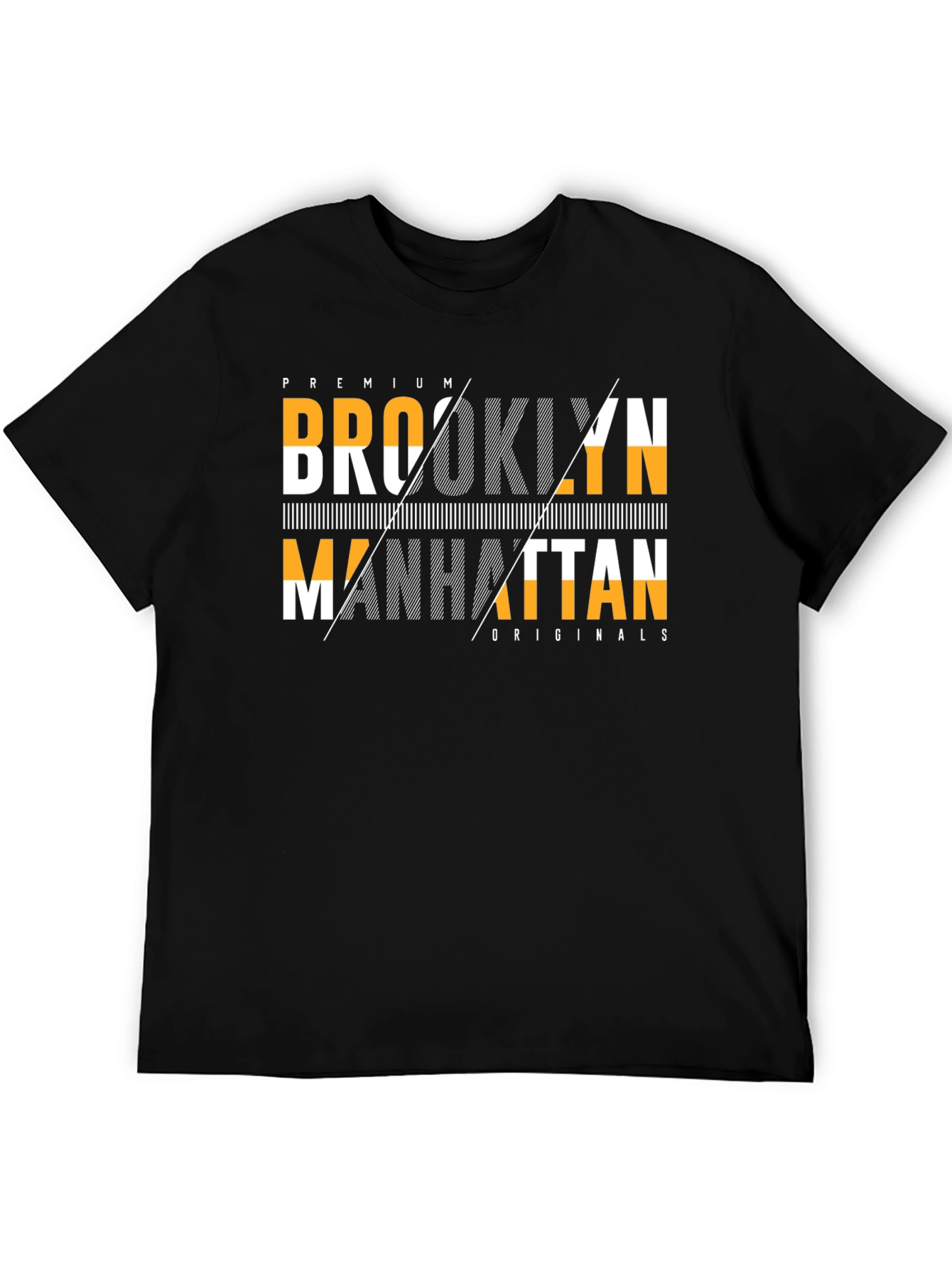 Brooklyn Manhattan Graphic Tee - Premium Originals
