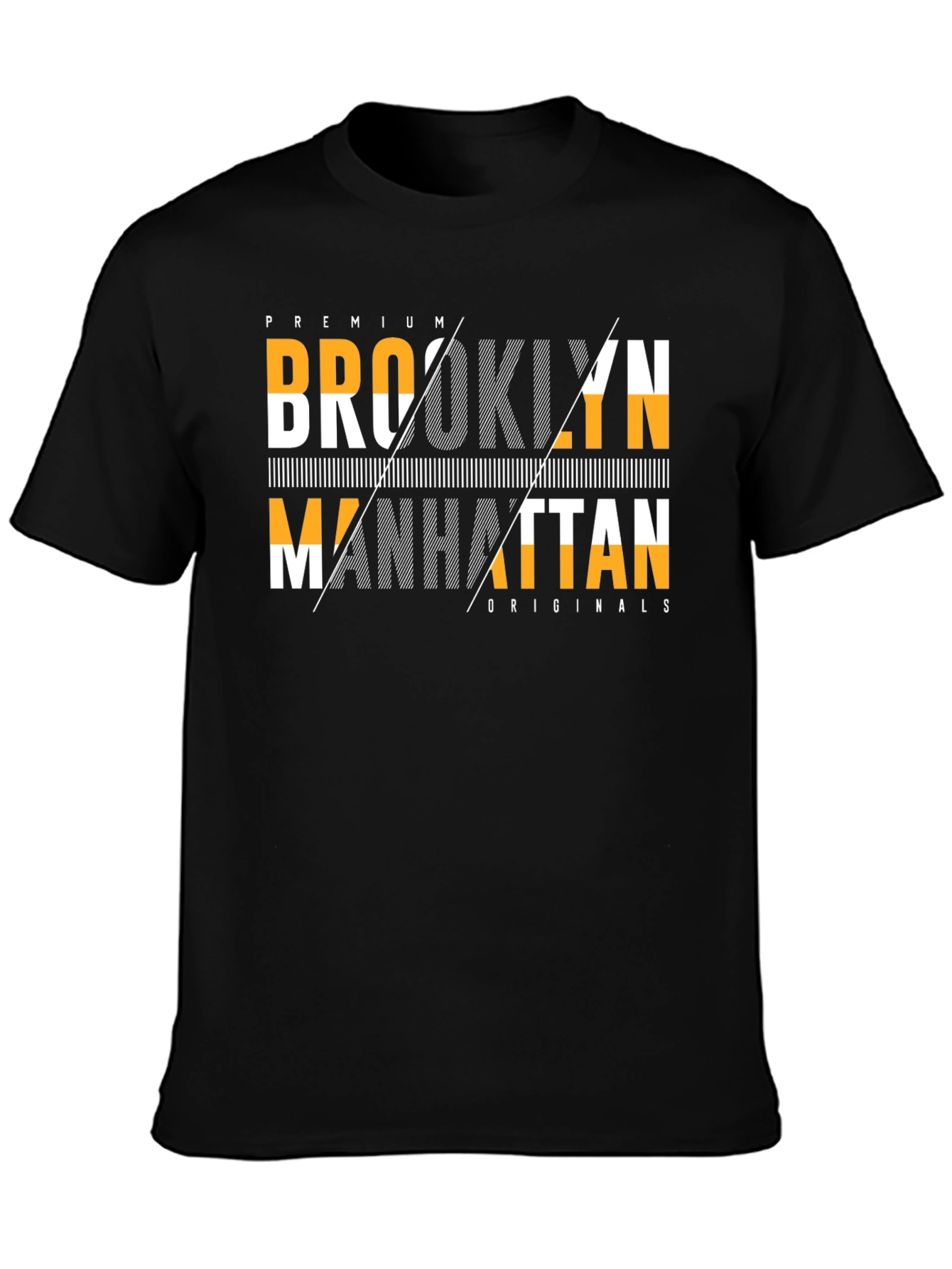 Brooklyn Manhattan Graphic Tee - Premium Originals