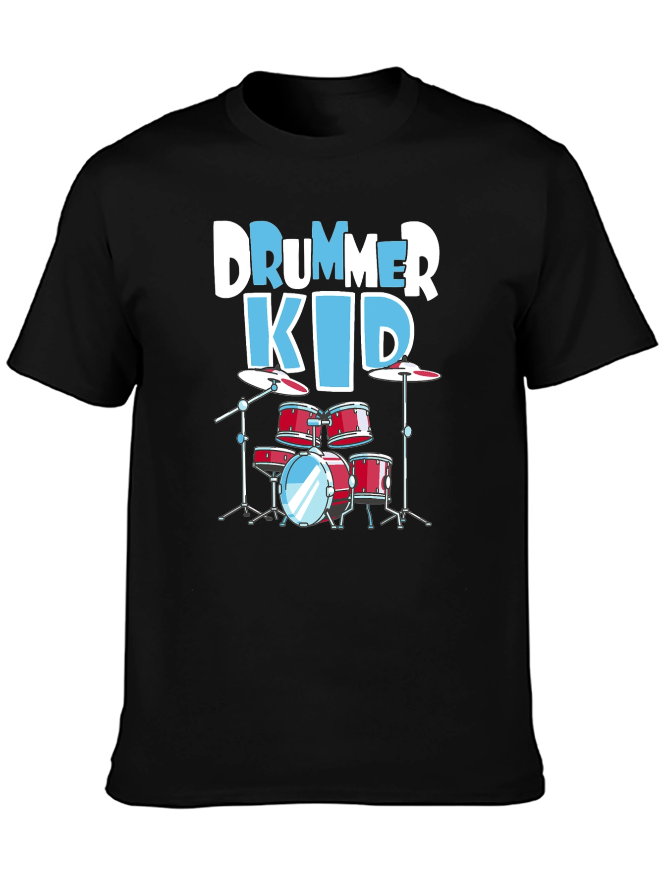 Drummer Kid T-Shirt - Music Lover Tee