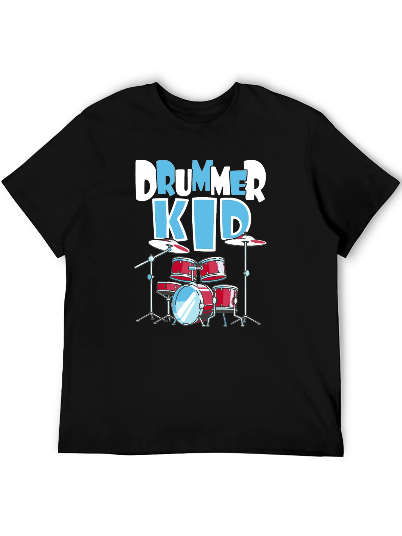 Drummer Kid T-Shirt - Music Lover Tee
