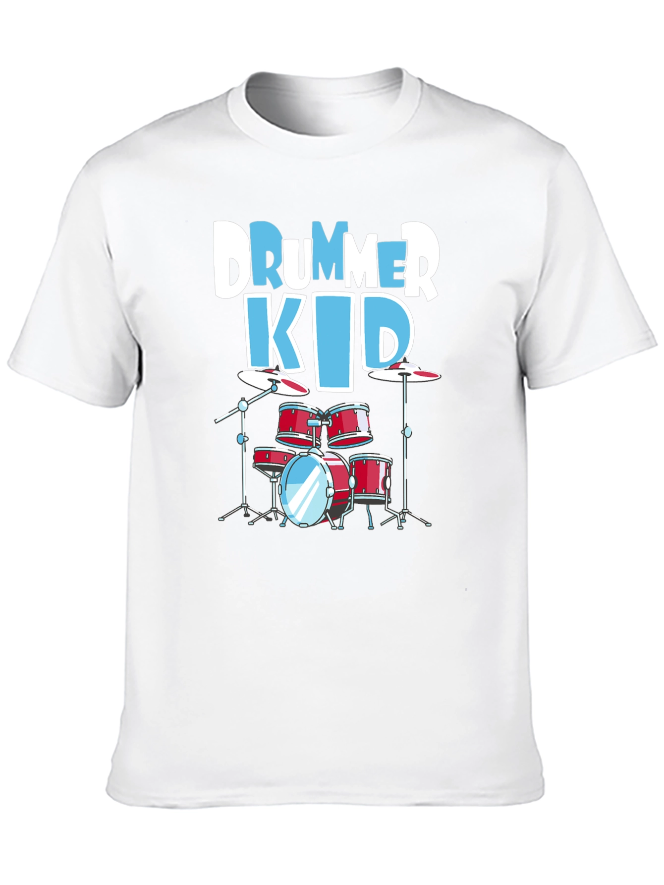 Drummer Kid T-Shirt - Music Lover Tee