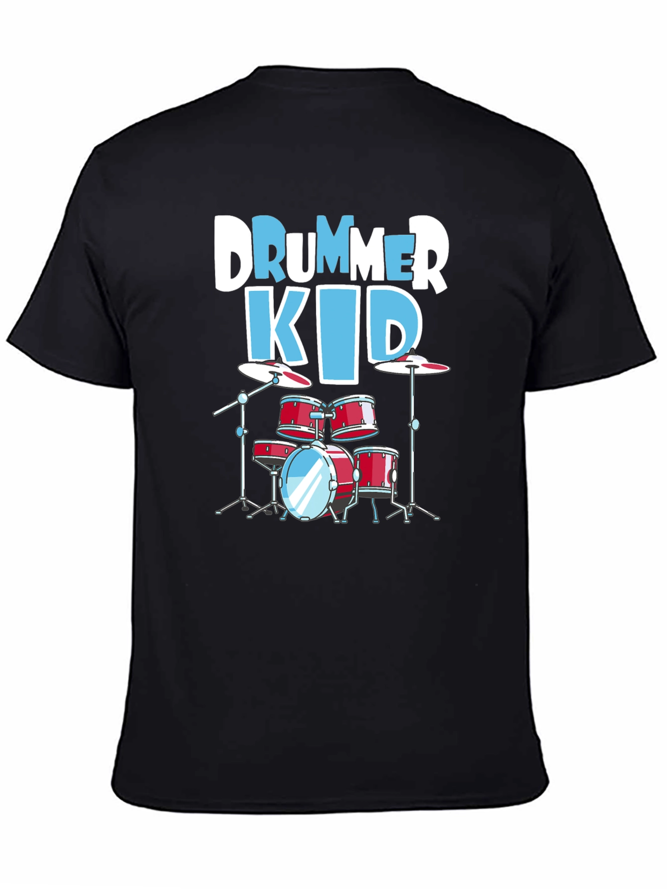 Drummer Kid T-Shirt - Music Lover Tee