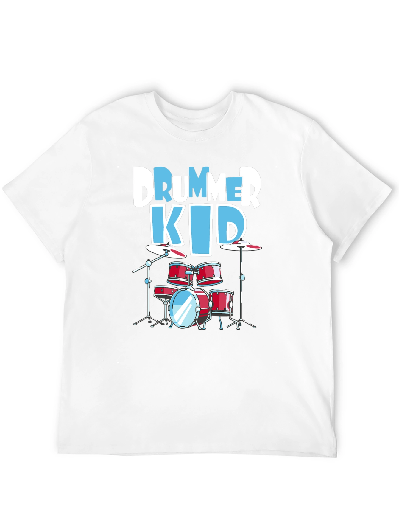 Drummer Kid T-Shirt - Music Lover Tee