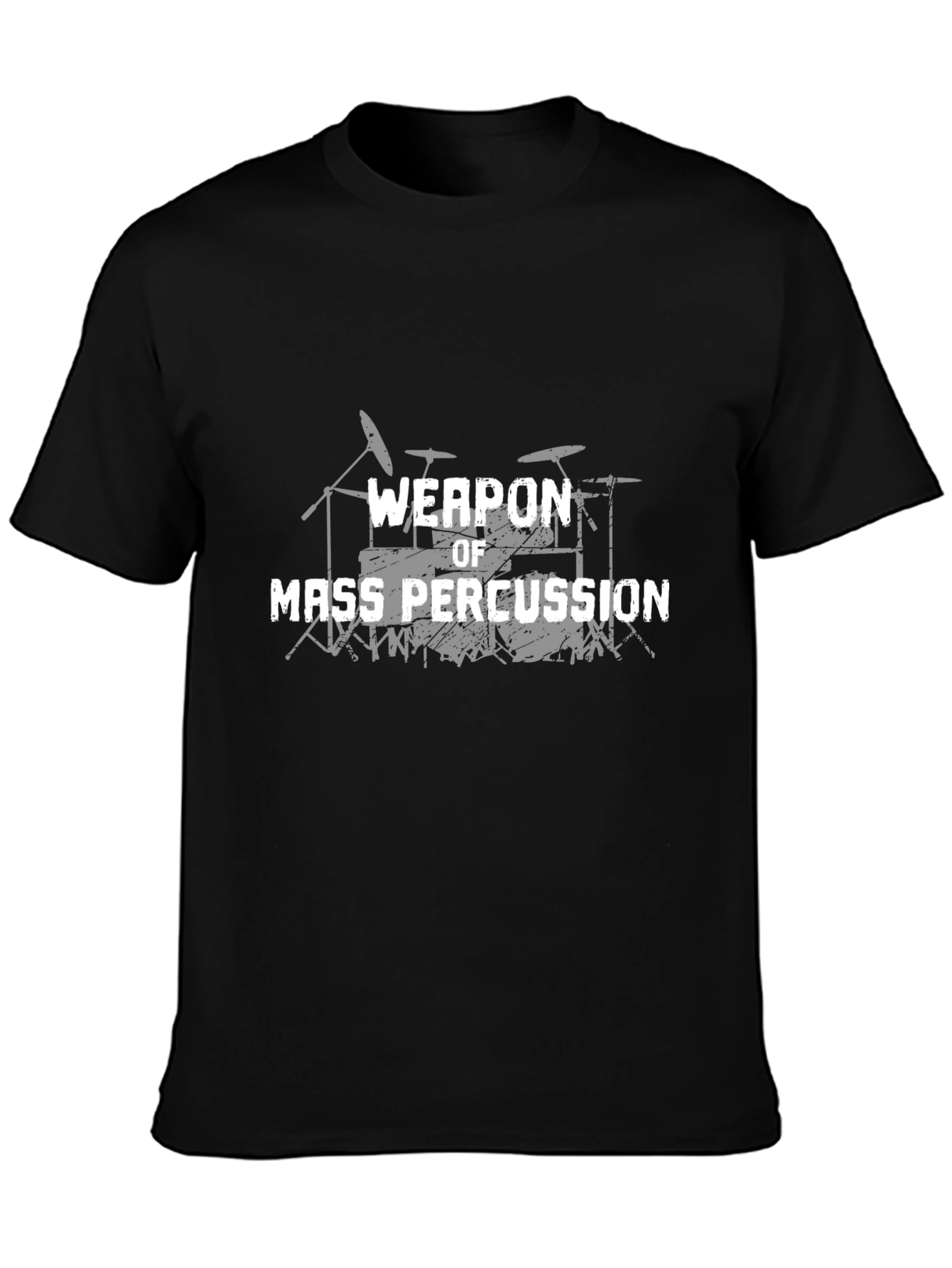 Weapon of Mass Percussion Black T-Shirt