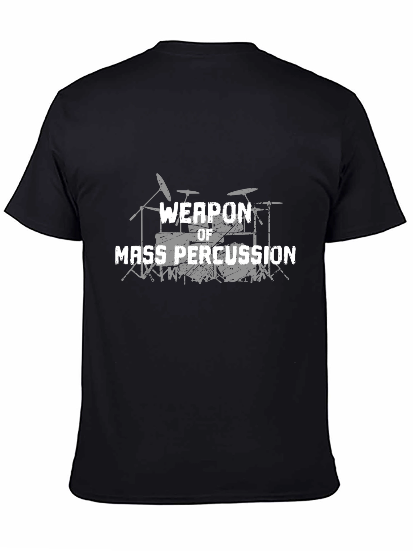 Weapon of Mass Percussion Black T-Shirt