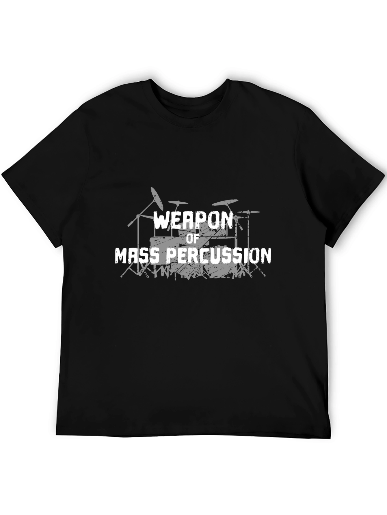 Weapon of Mass Percussion Black T-Shirt