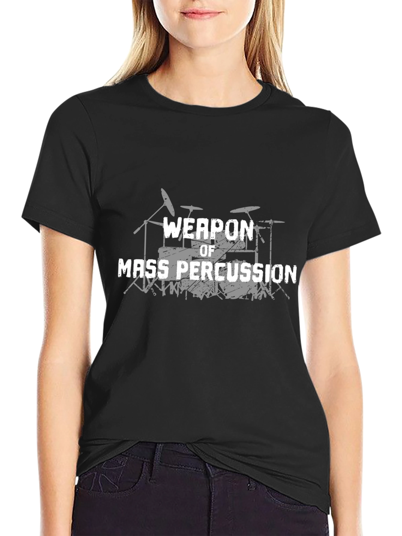 Weapon of Mass Percussion Black T-Shirt