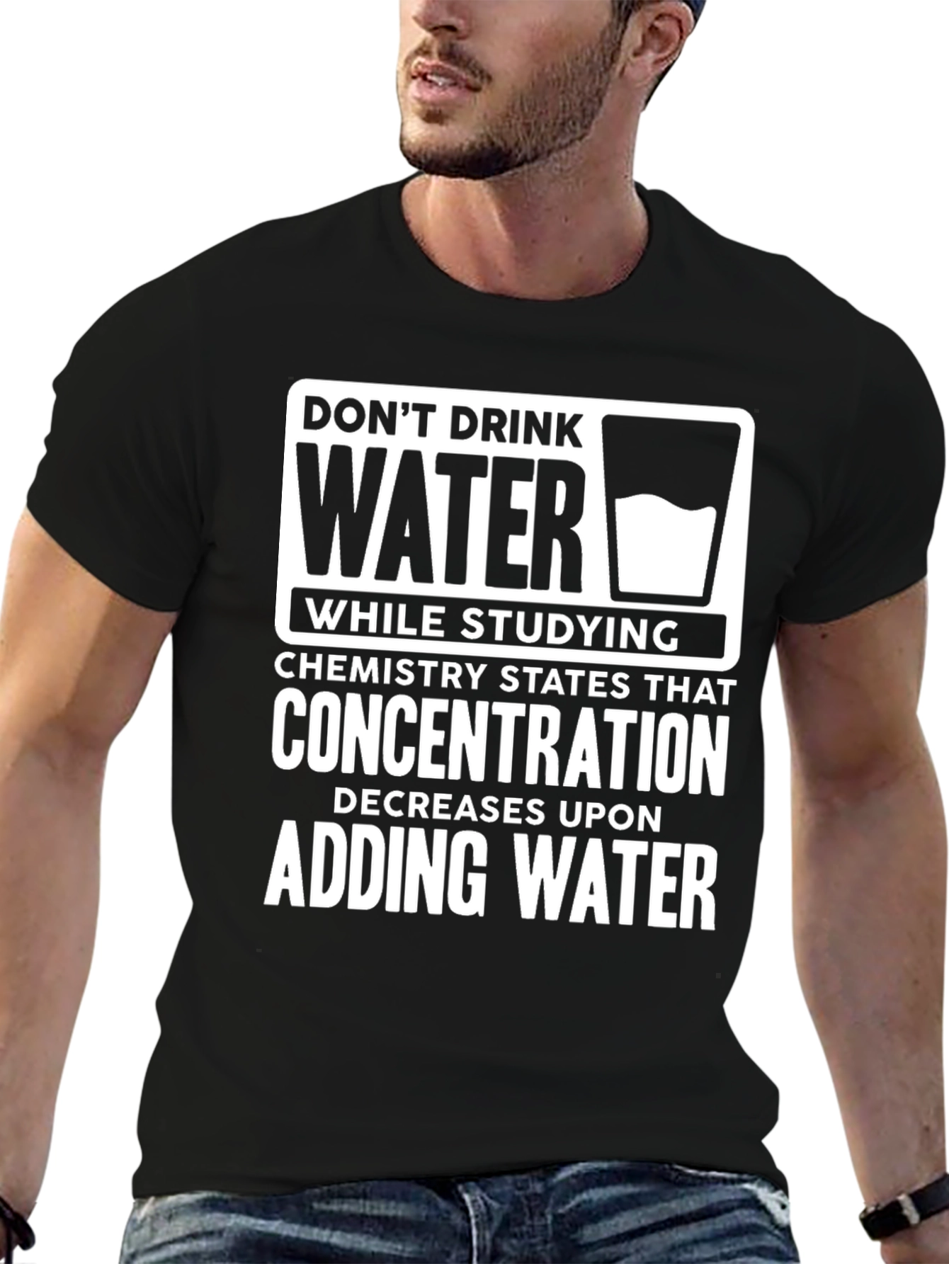 Dont Drink Water While Studying Funny T-Shirt