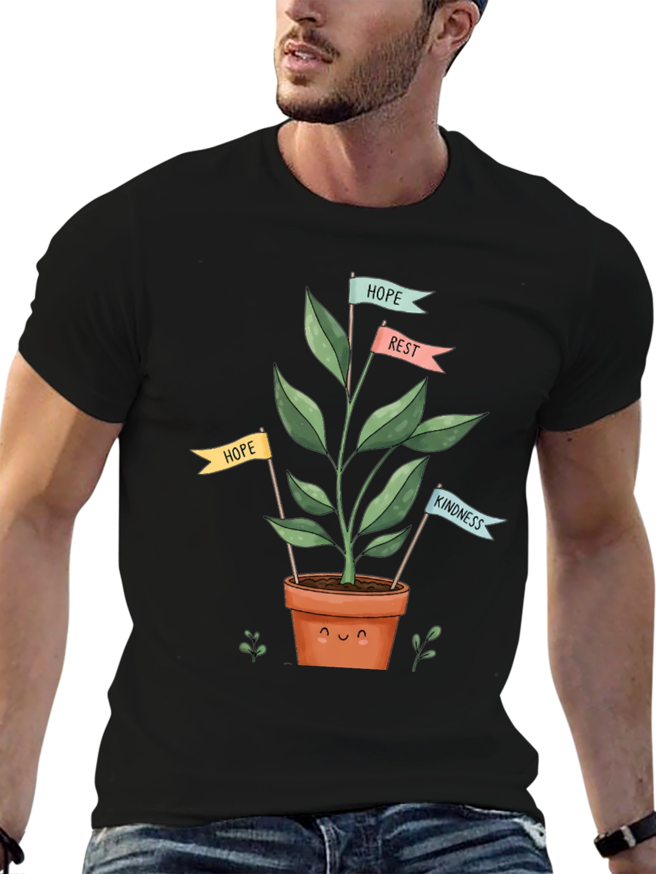 Planting Kindness T-Shirt - Hope Rest & Love