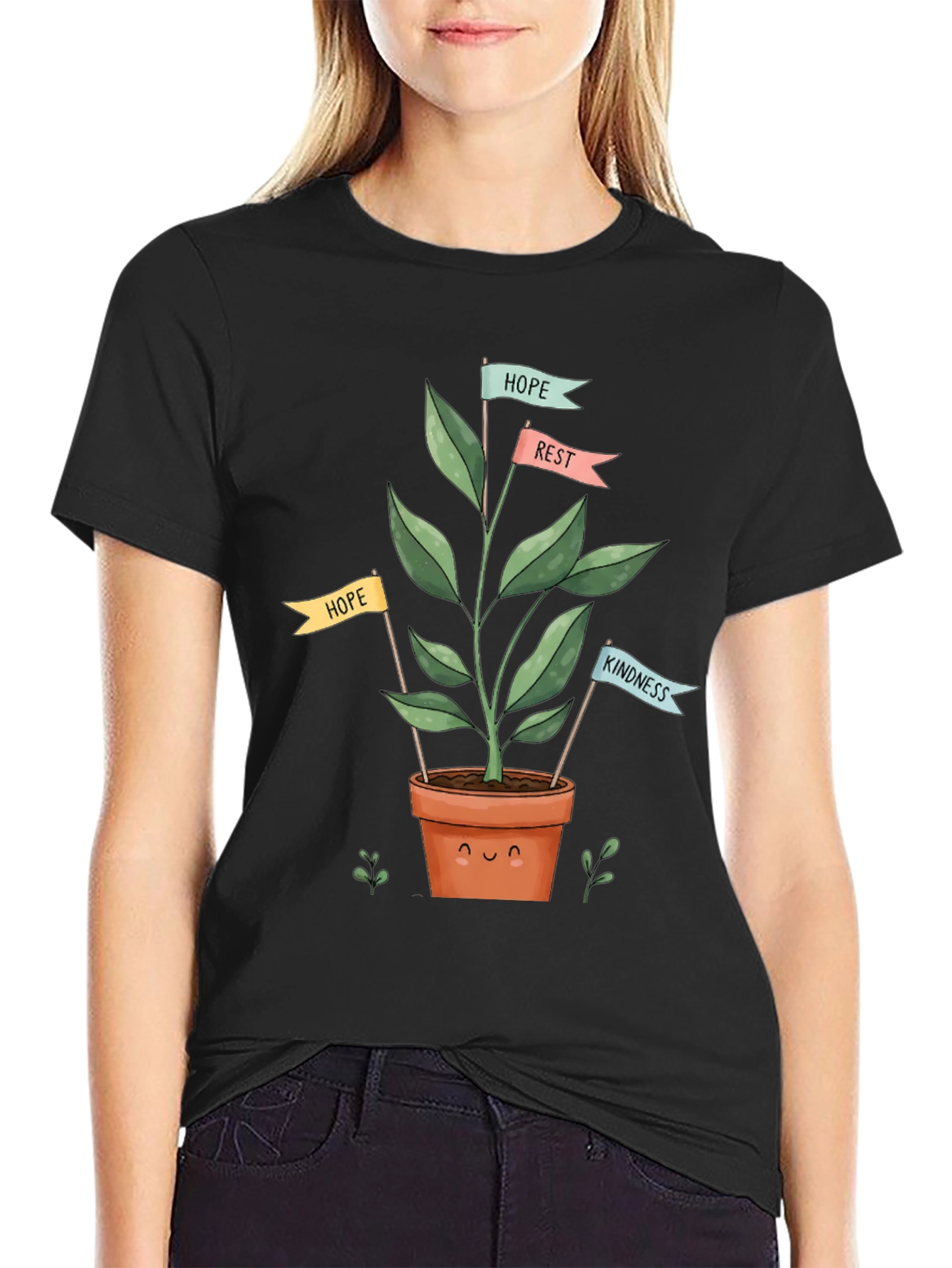 Planting Kindness T-Shirt - Hope Rest & Love