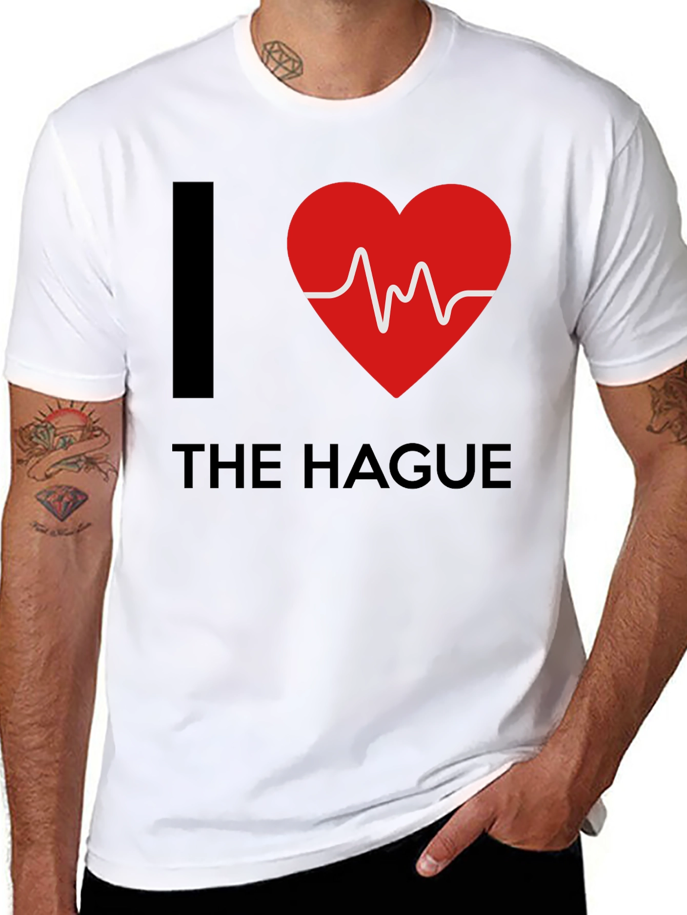 I Heart The Hague T-Shirt City Pride Tee