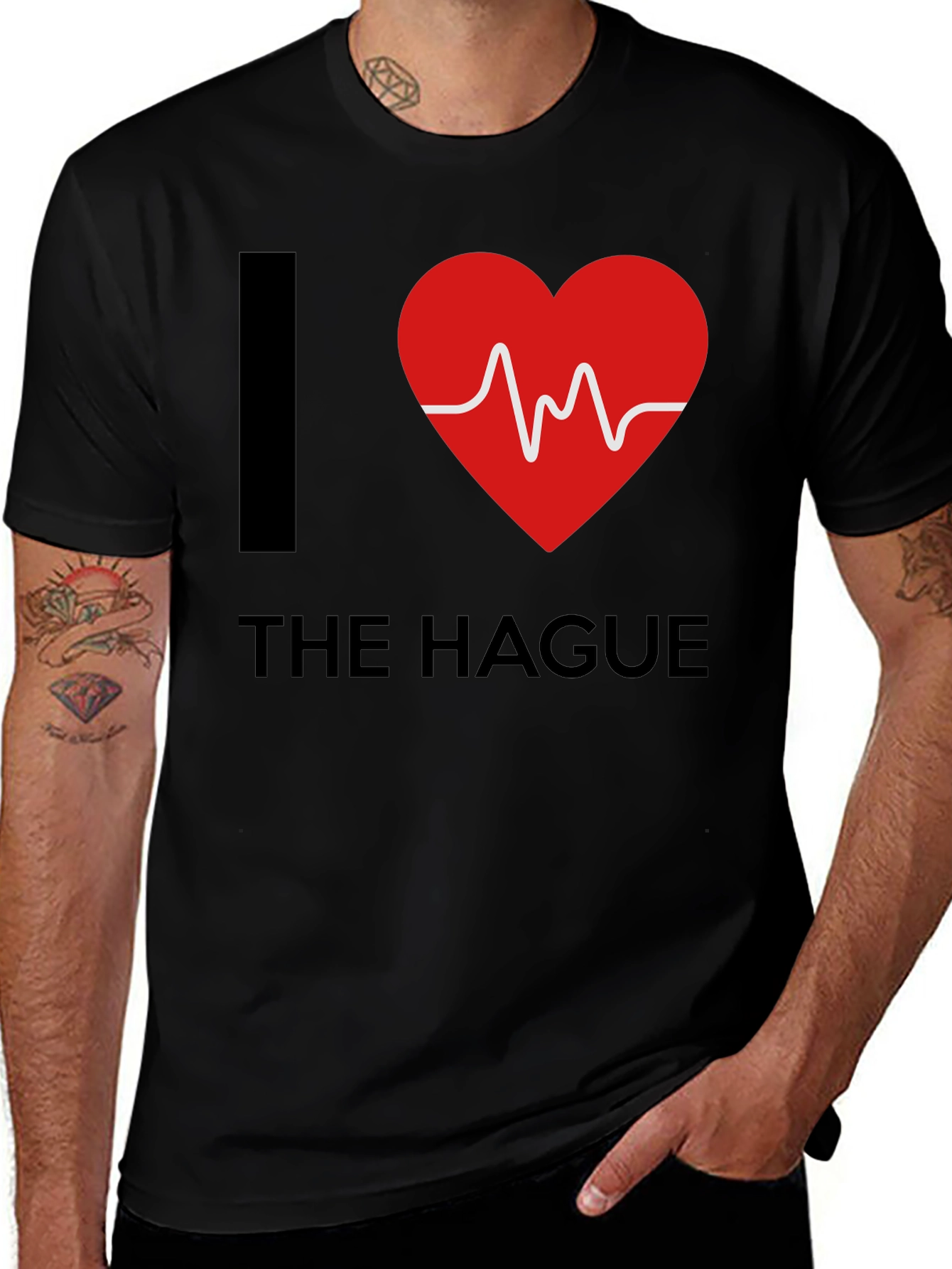 I Heart The Hague T-Shirt City Pride Tee