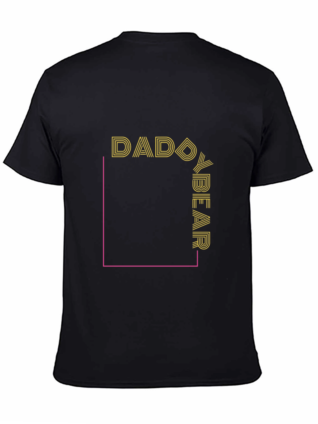 Daddy Bear Black T-Shirt