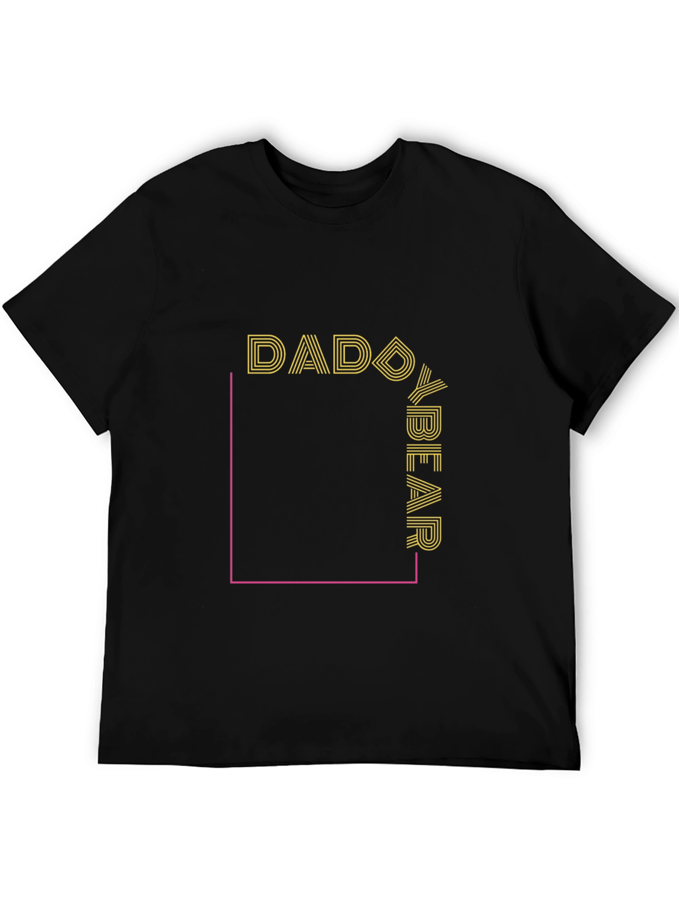 Daddy Bear Black T-Shirt