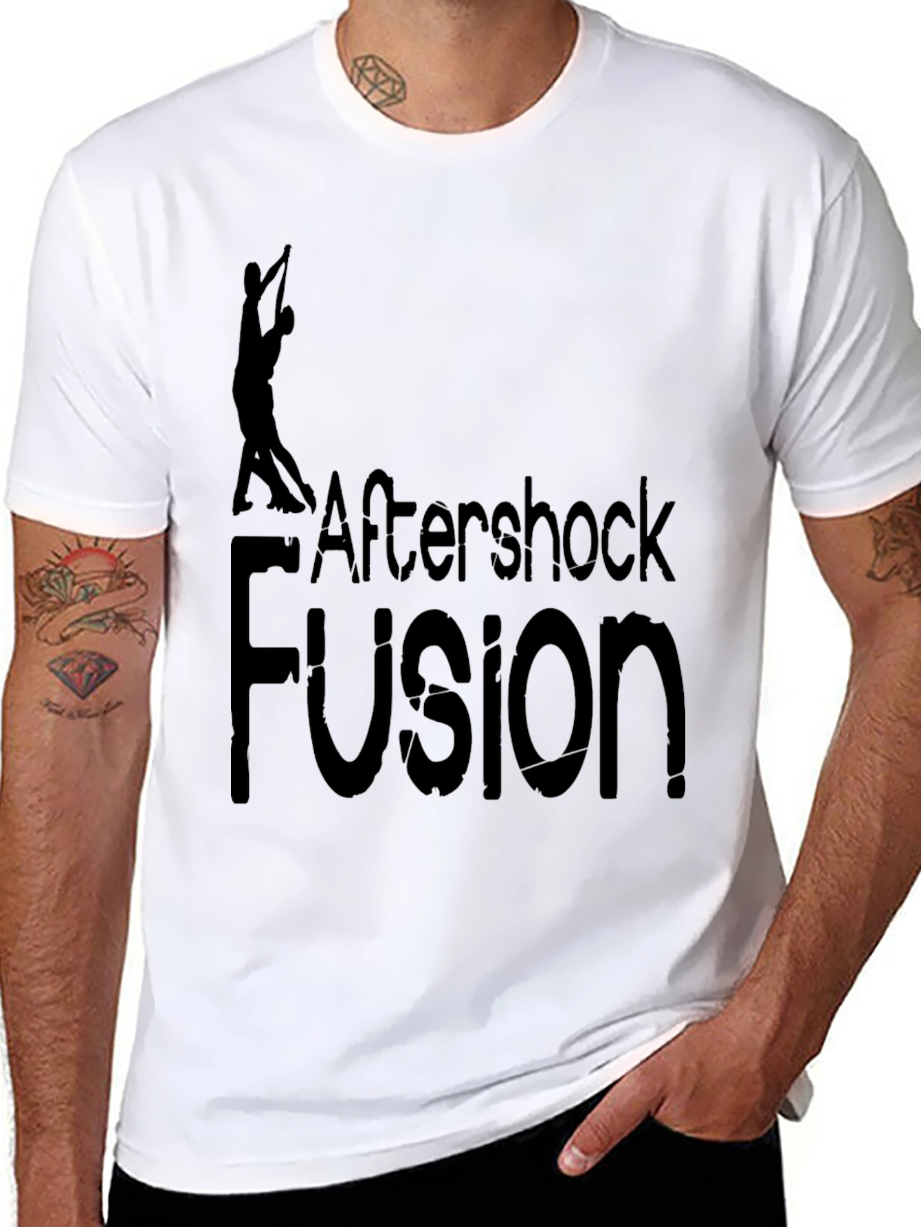 Aftershock Fusion Graphic Tee - Black