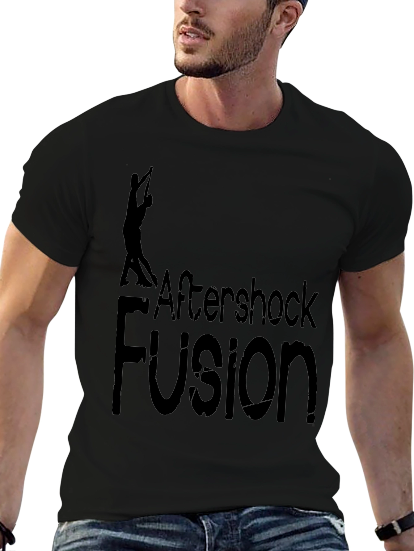 Aftershock Fusion Graphic Tee - Black