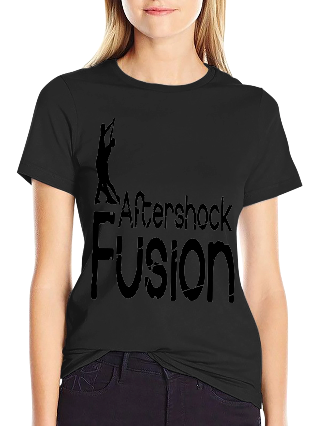 Aftershock Fusion Graphic Tee - Black