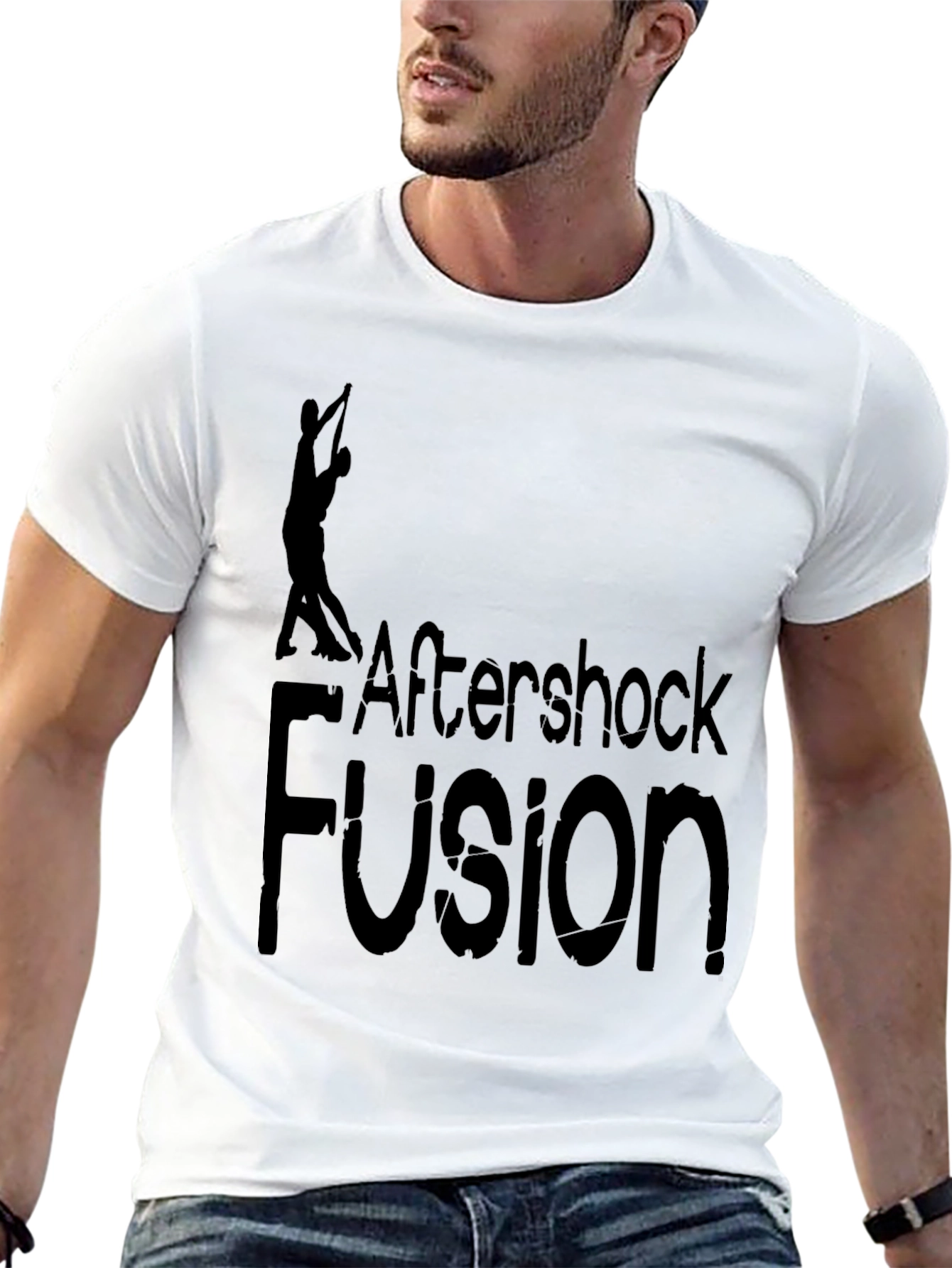 Aftershock Fusion Graphic Tee - Black
