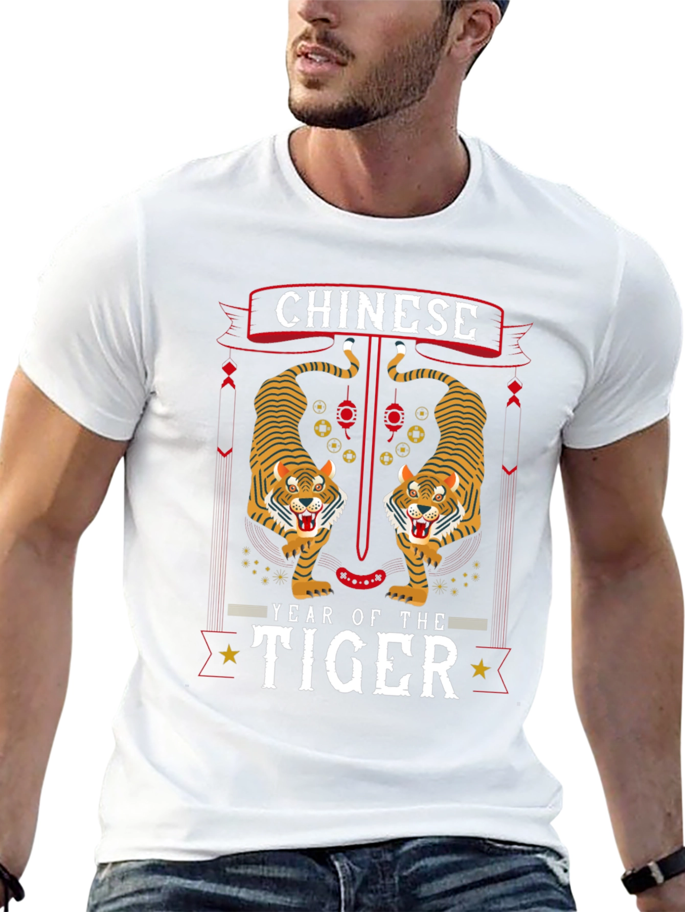 Chinese Year of the Tiger Graphic Tee