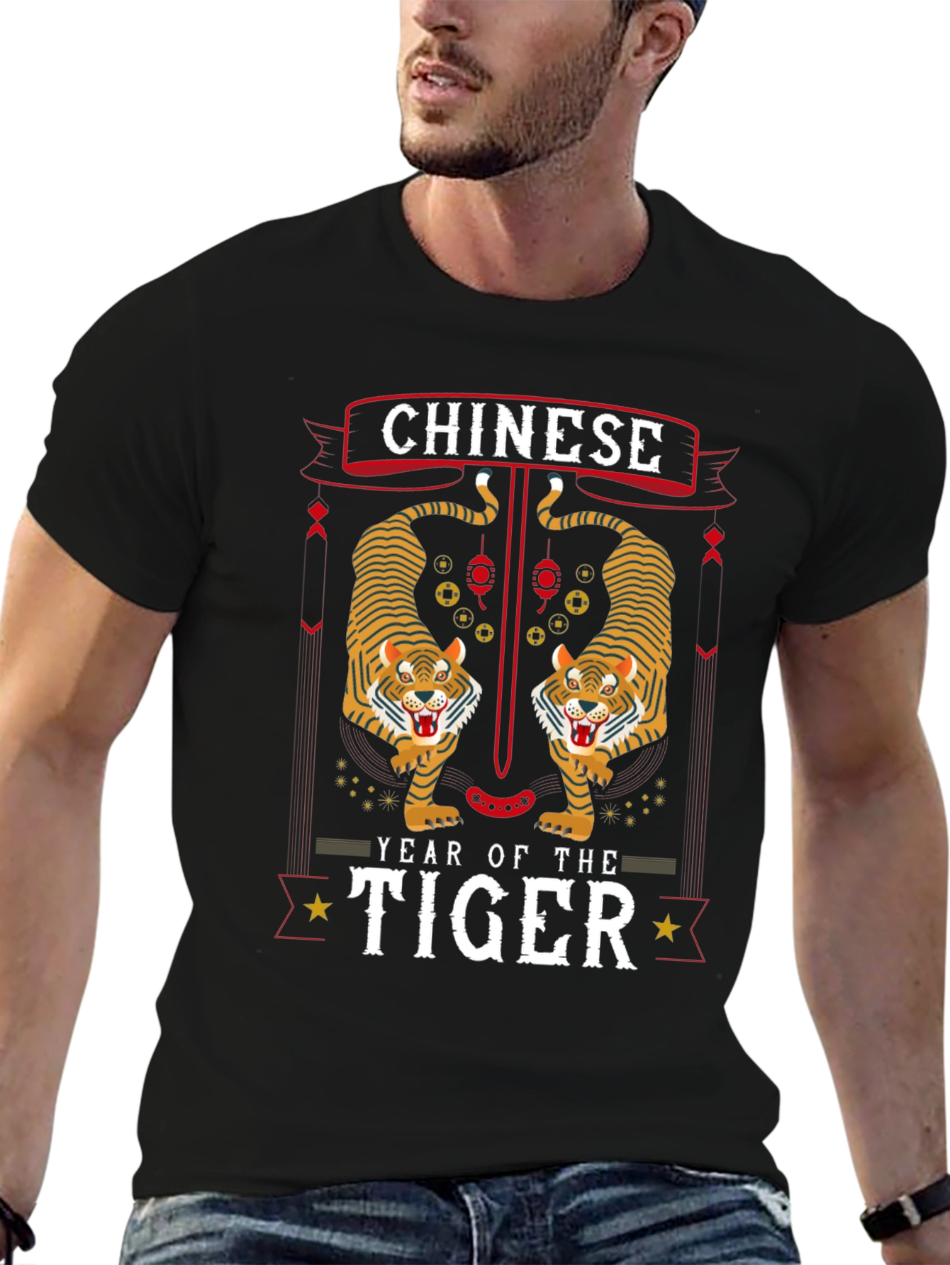 Chinese Year of the Tiger Graphic Tee