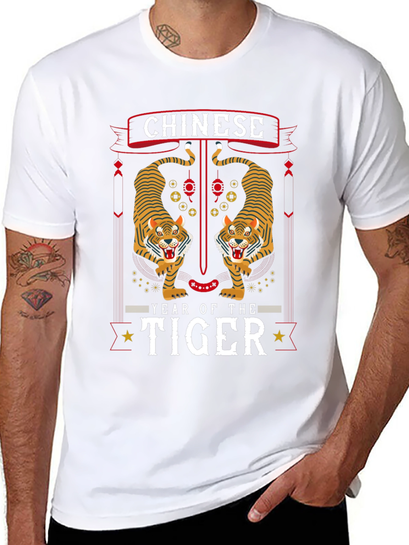Chinese Year of the Tiger Graphic Tee