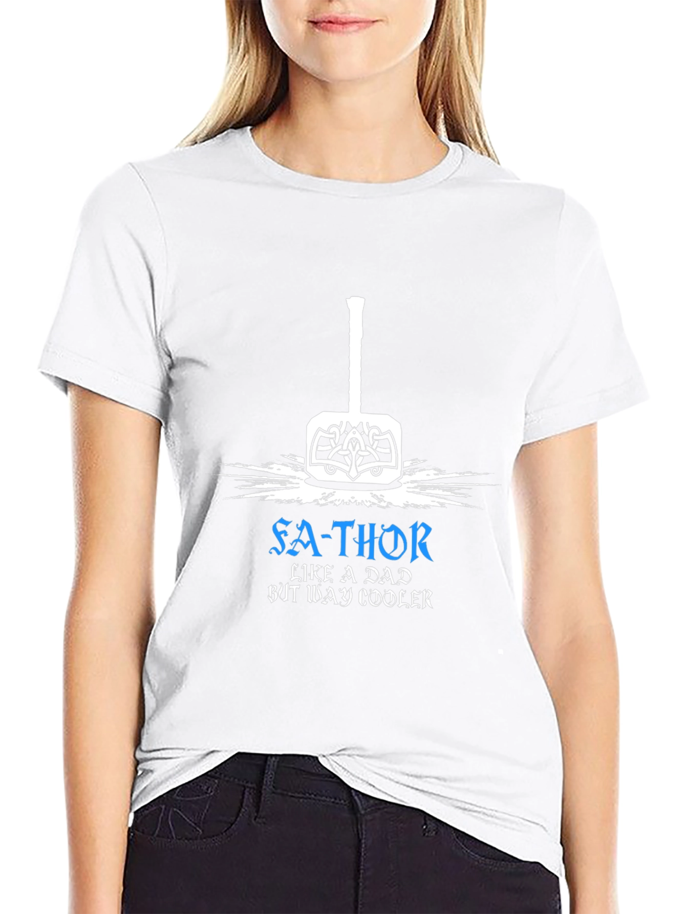 Fa-Thor T-Shirt: Like a Dad But Way Cooler