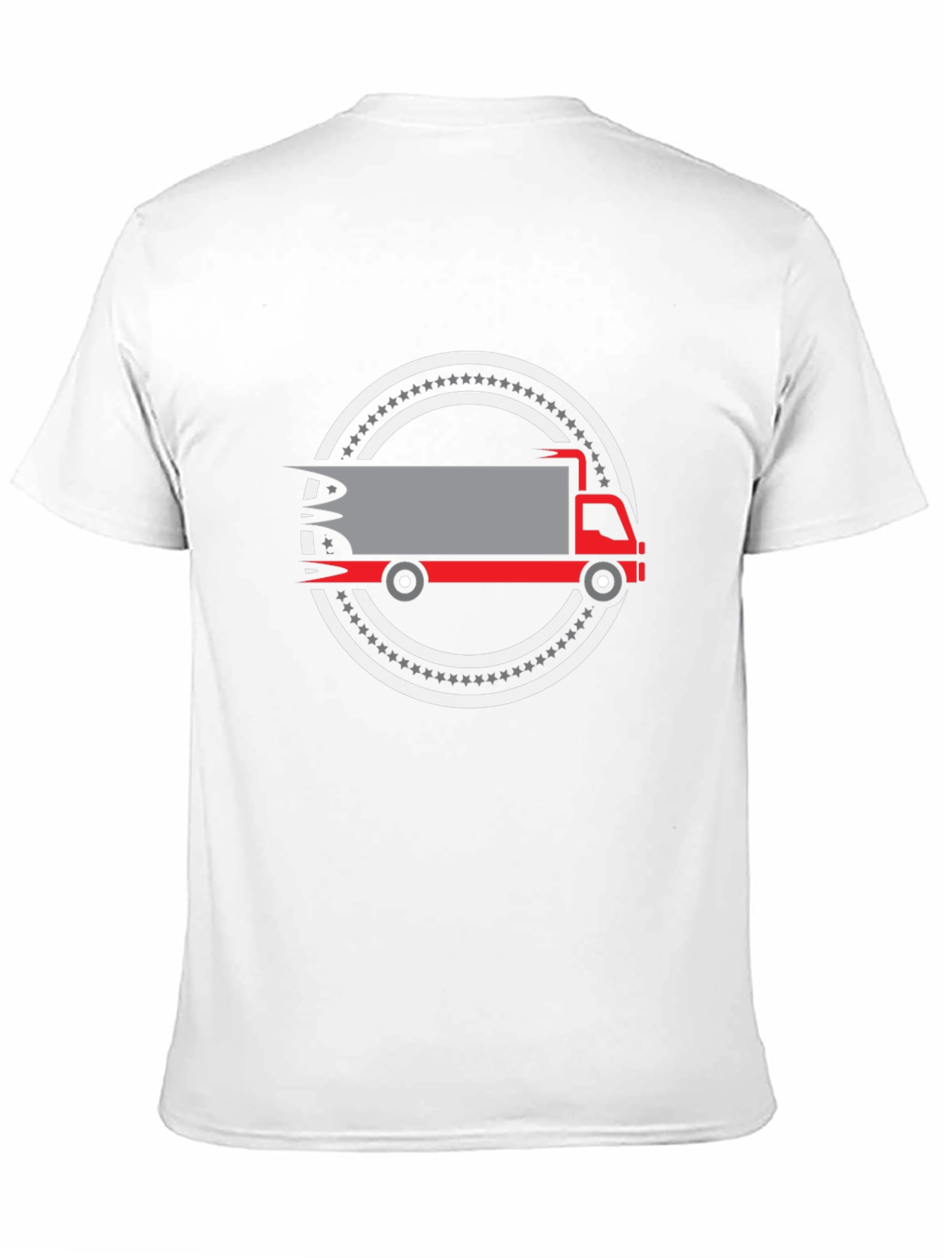 Truck Graphic Black T-Shirt - Delivery Driver Apparel