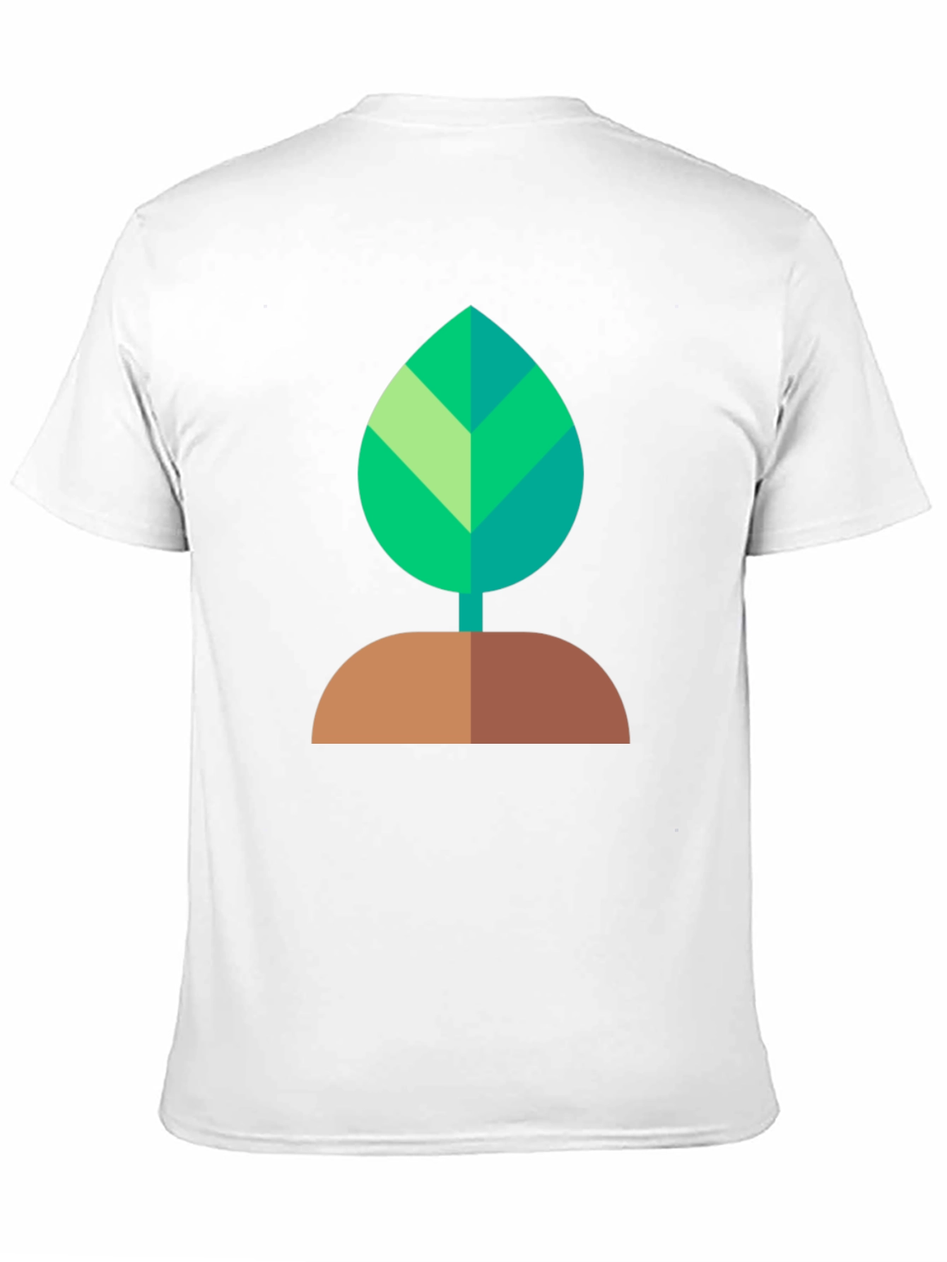 Green Leaf Graphic Tee - Nature Inspired Comfort