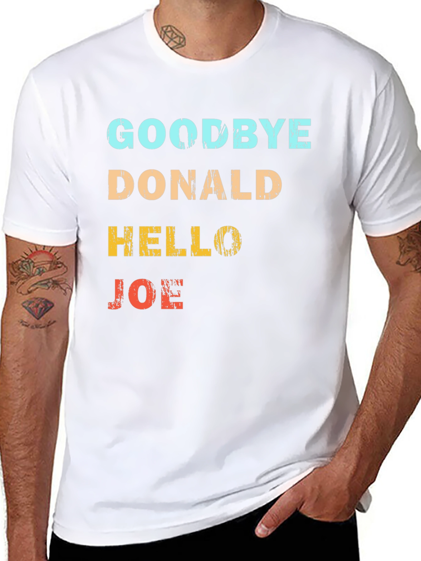 Goodbye Donald Hello Joe Graphic Tee