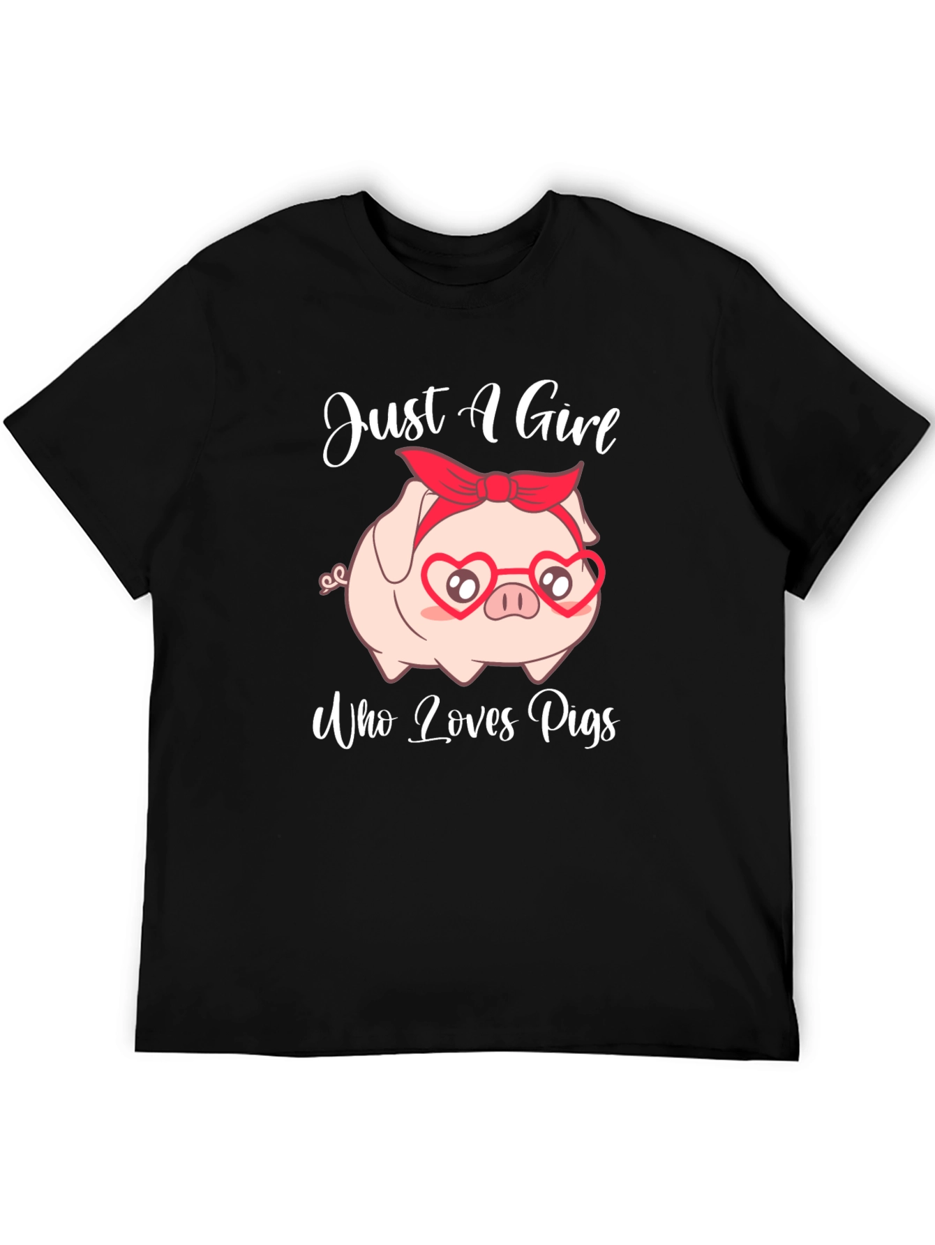 Just A Girl Who Loves Pigs T-Shirt