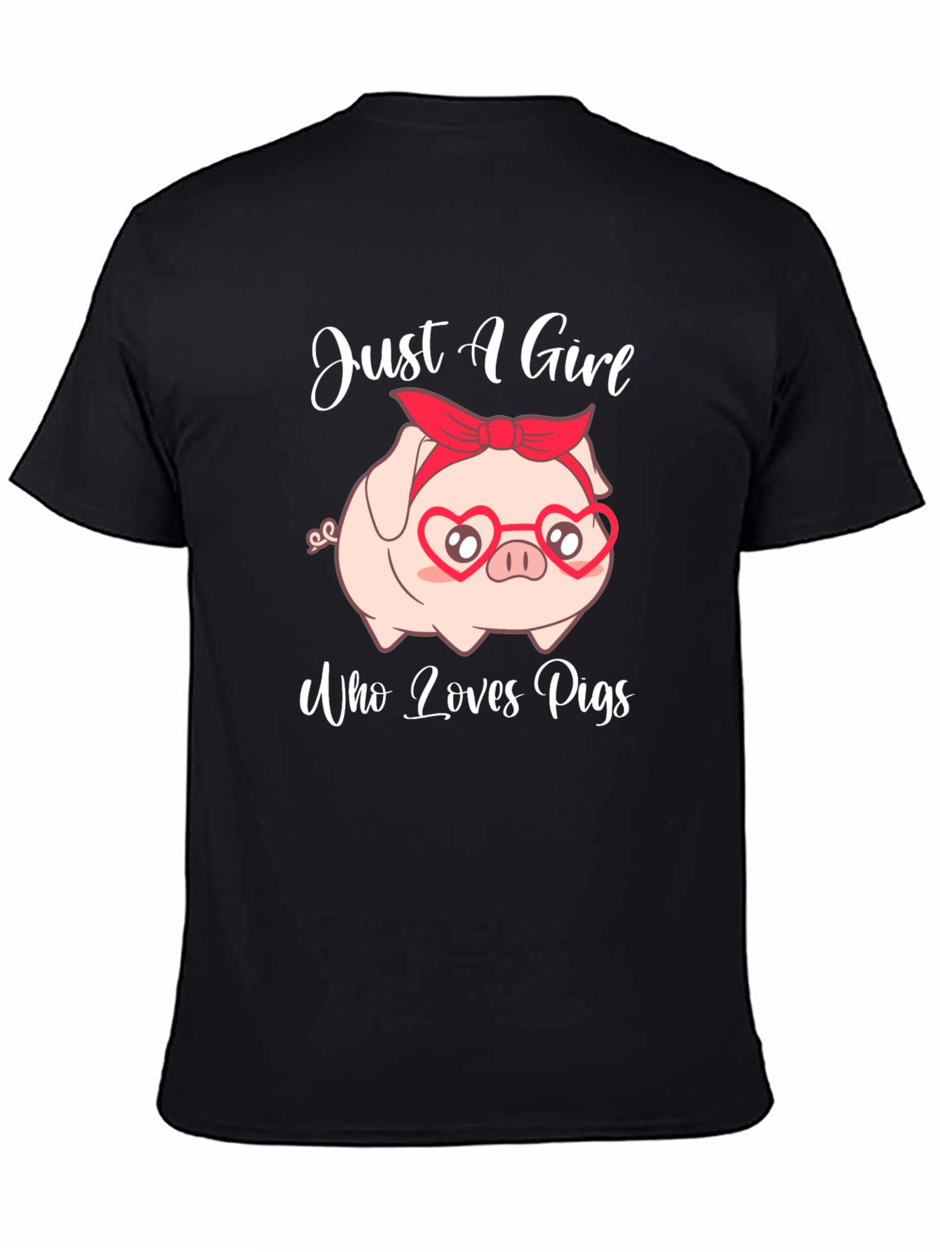 Just A Girl Who Loves Pigs T-Shirt
