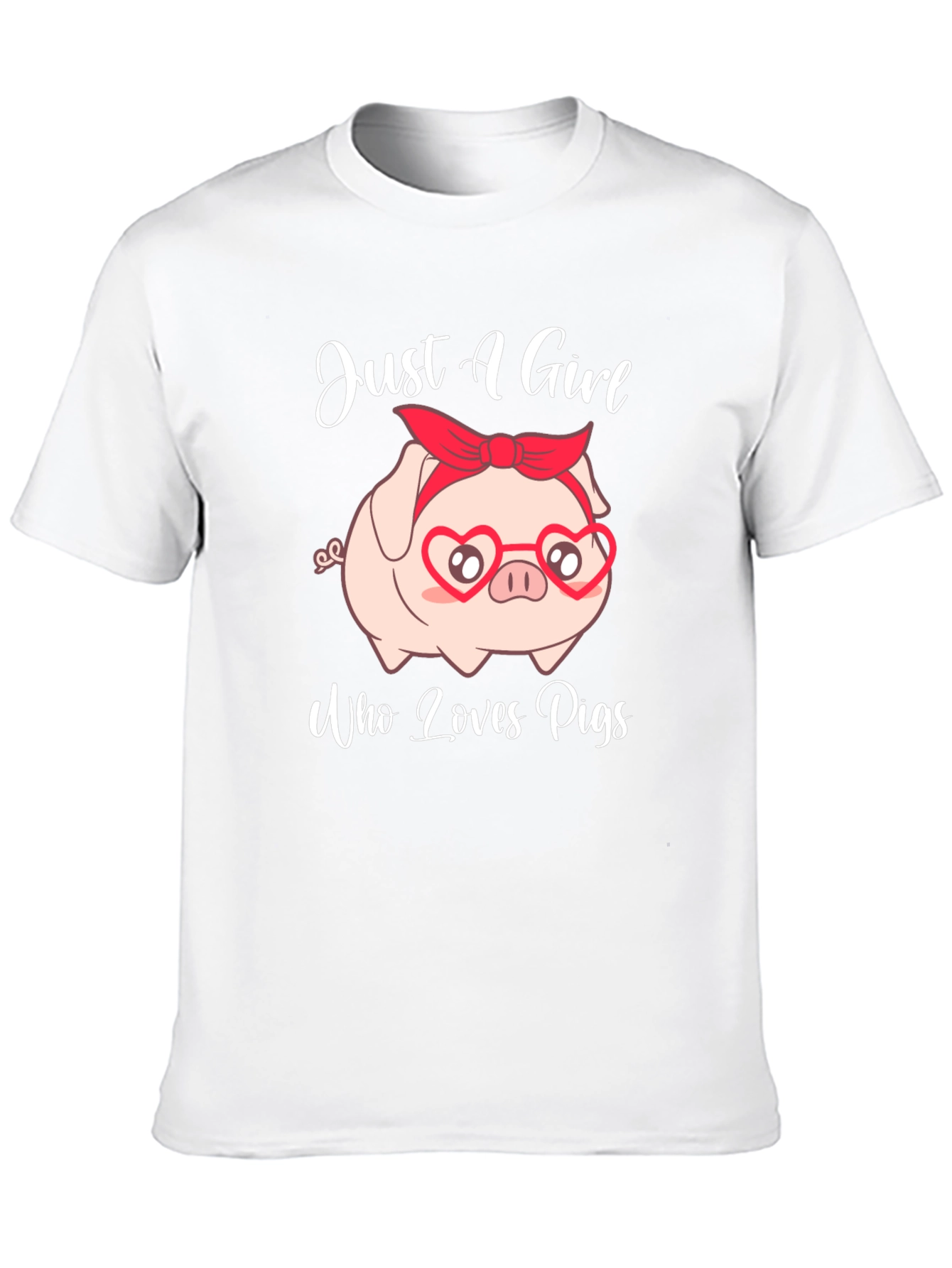 Just A Girl Who Loves Pigs T-Shirt