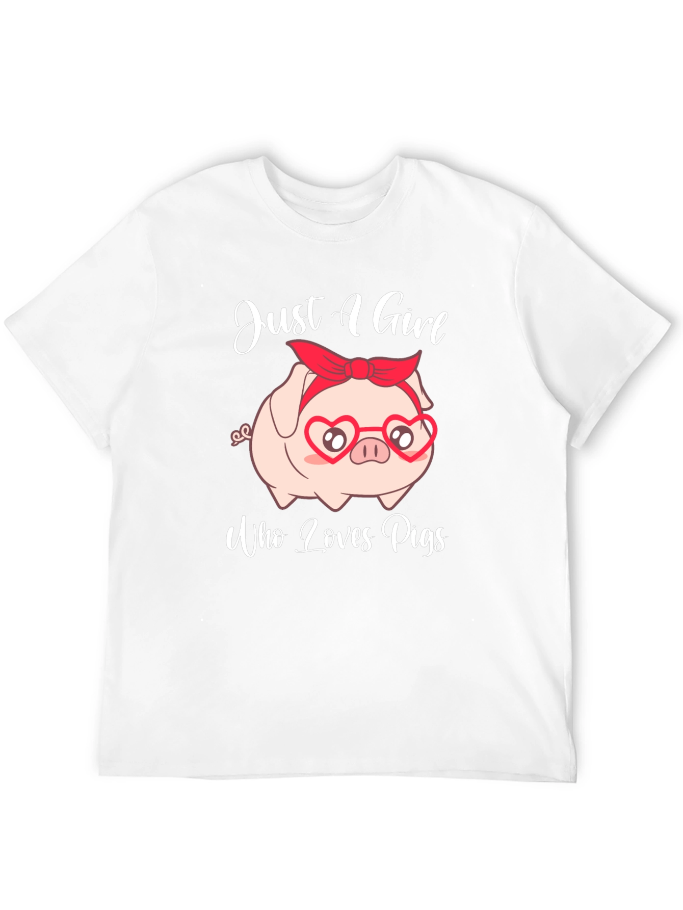Just A Girl Who Loves Pigs T-Shirt