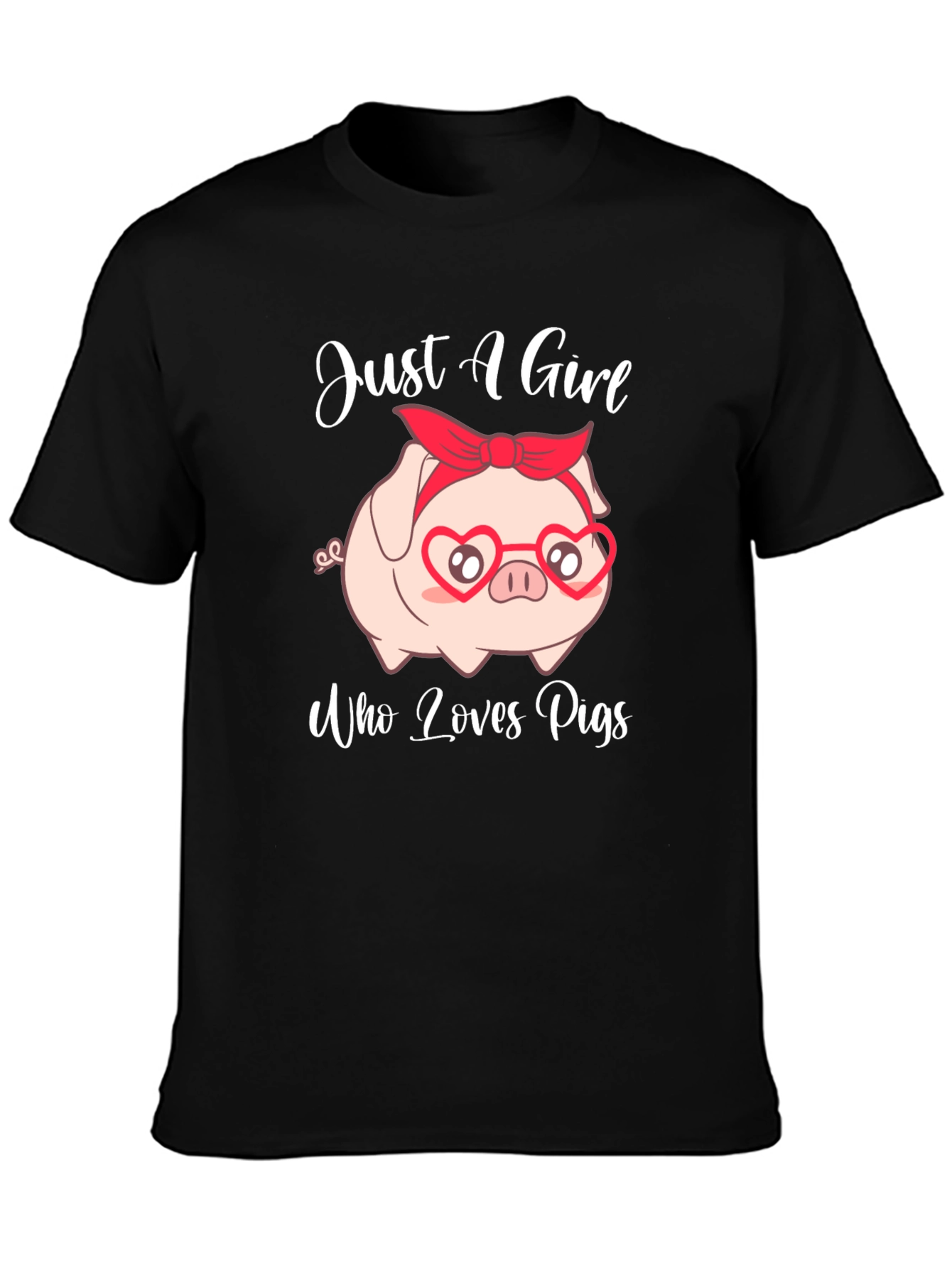 Just A Girl Who Loves Pigs T-Shirt