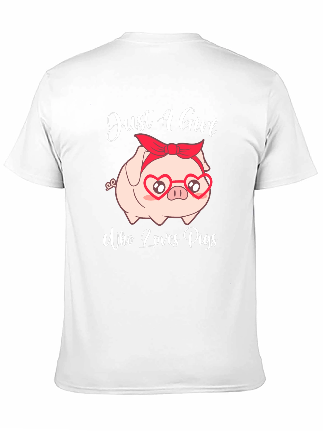 Just A Girl Who Loves Pigs T-Shirt