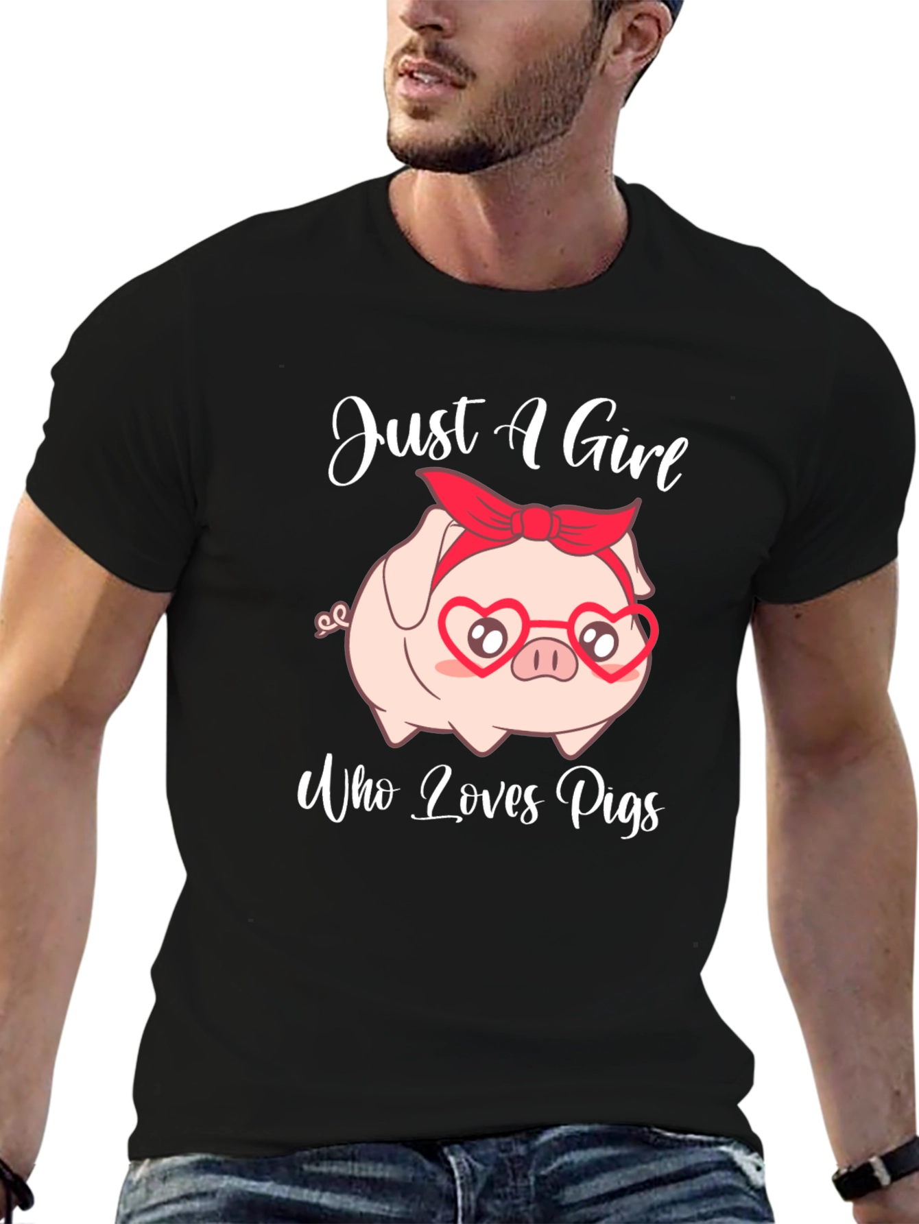 Just A Girl Who Loves Pigs T-Shirt