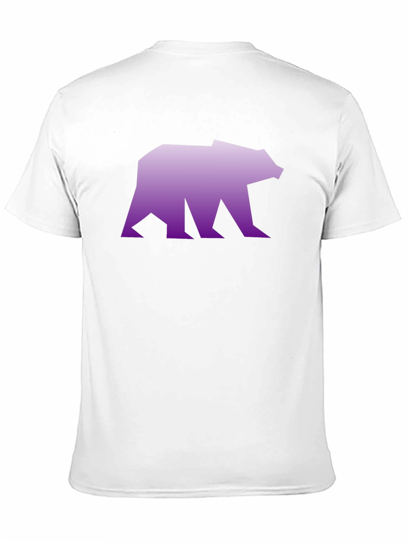 Geometric Bear Graphic Tee - Modern Streetwear