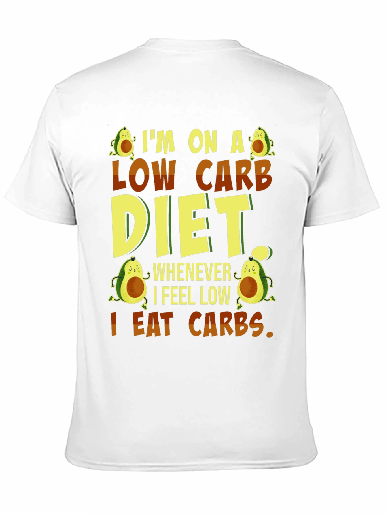 Low Carb Diet Funny T-Shirt