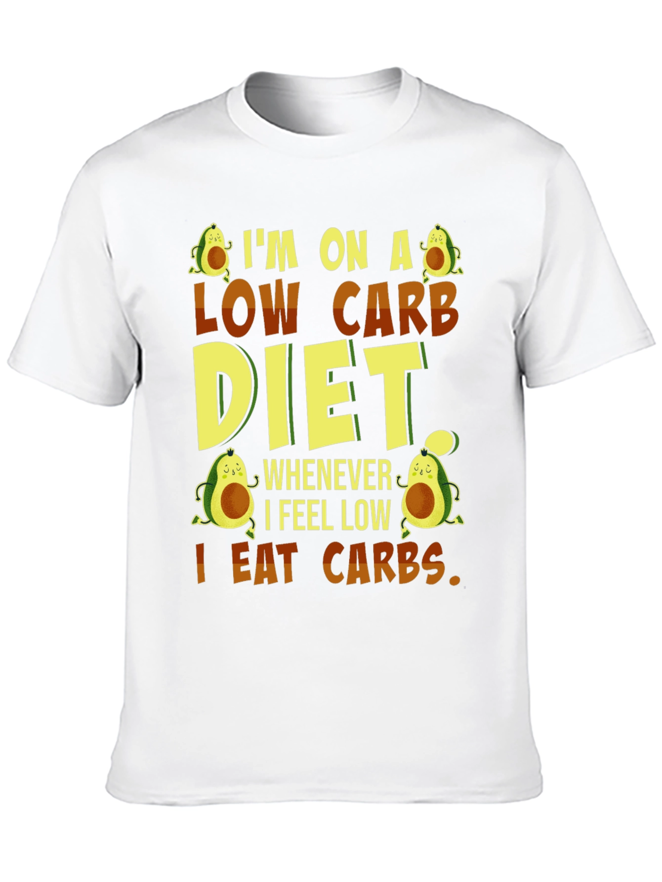 Low Carb Diet Funny T-Shirt