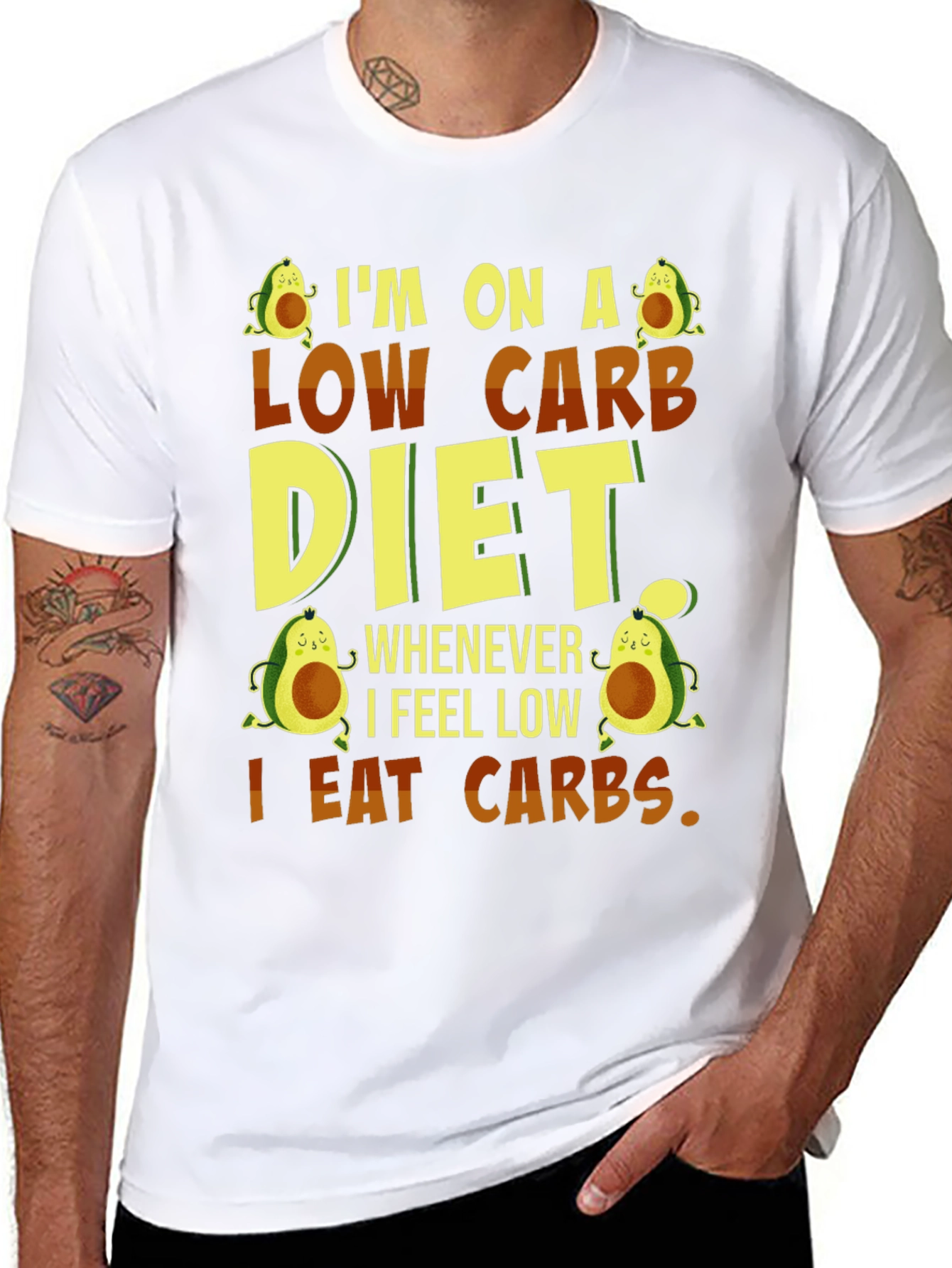 Low Carb Diet Funny T-Shirt