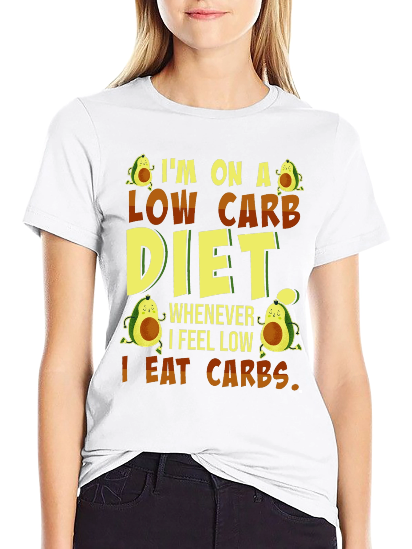 Low Carb Diet Funny T-Shirt