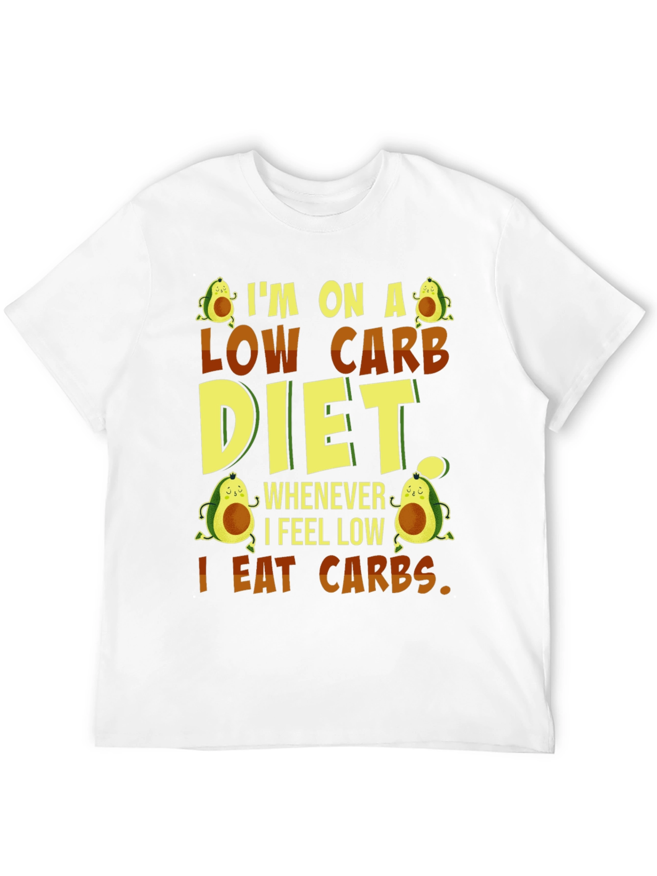 Low Carb Diet Funny T-Shirt