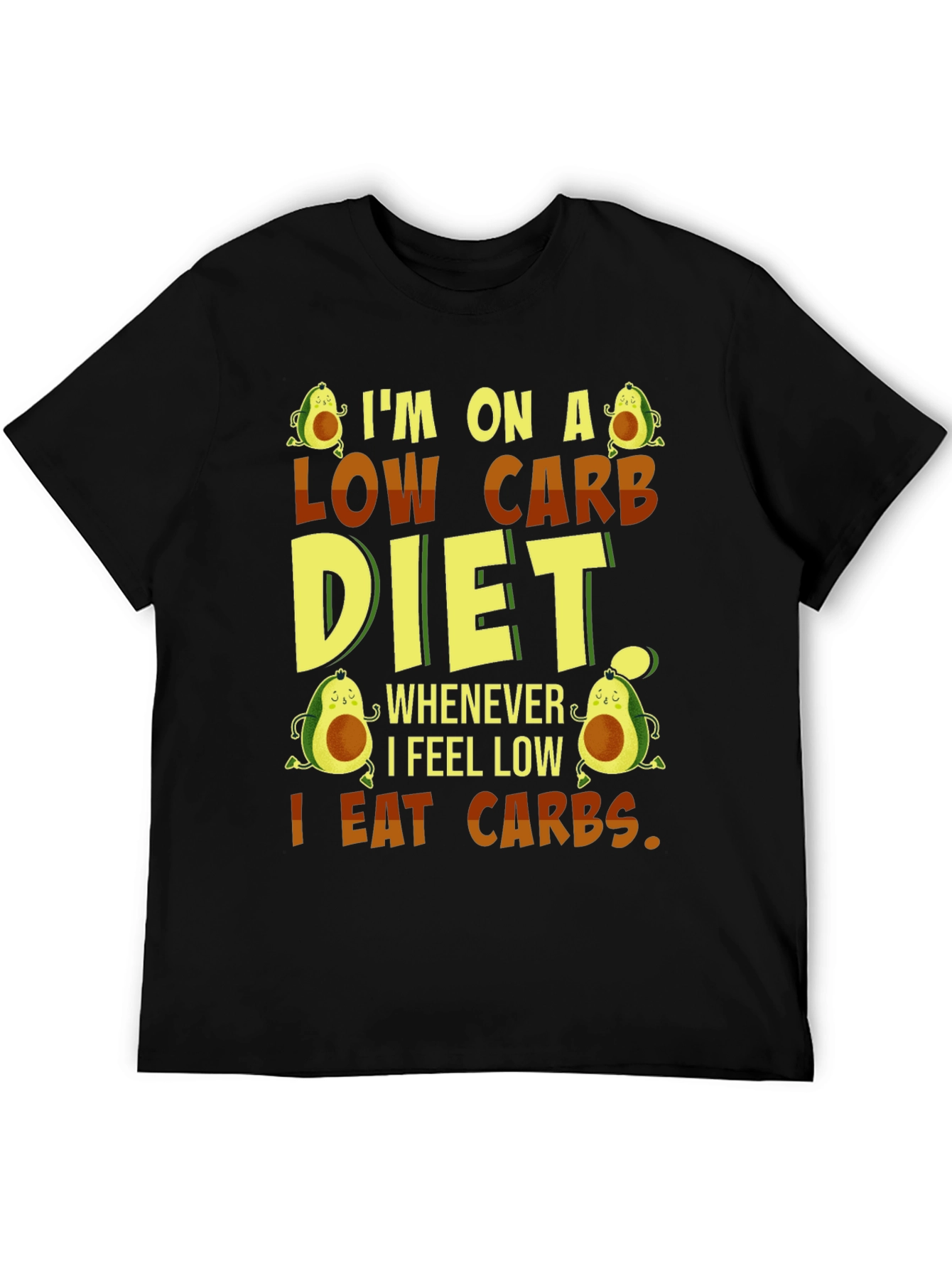 Low Carb Diet Funny T-Shirt